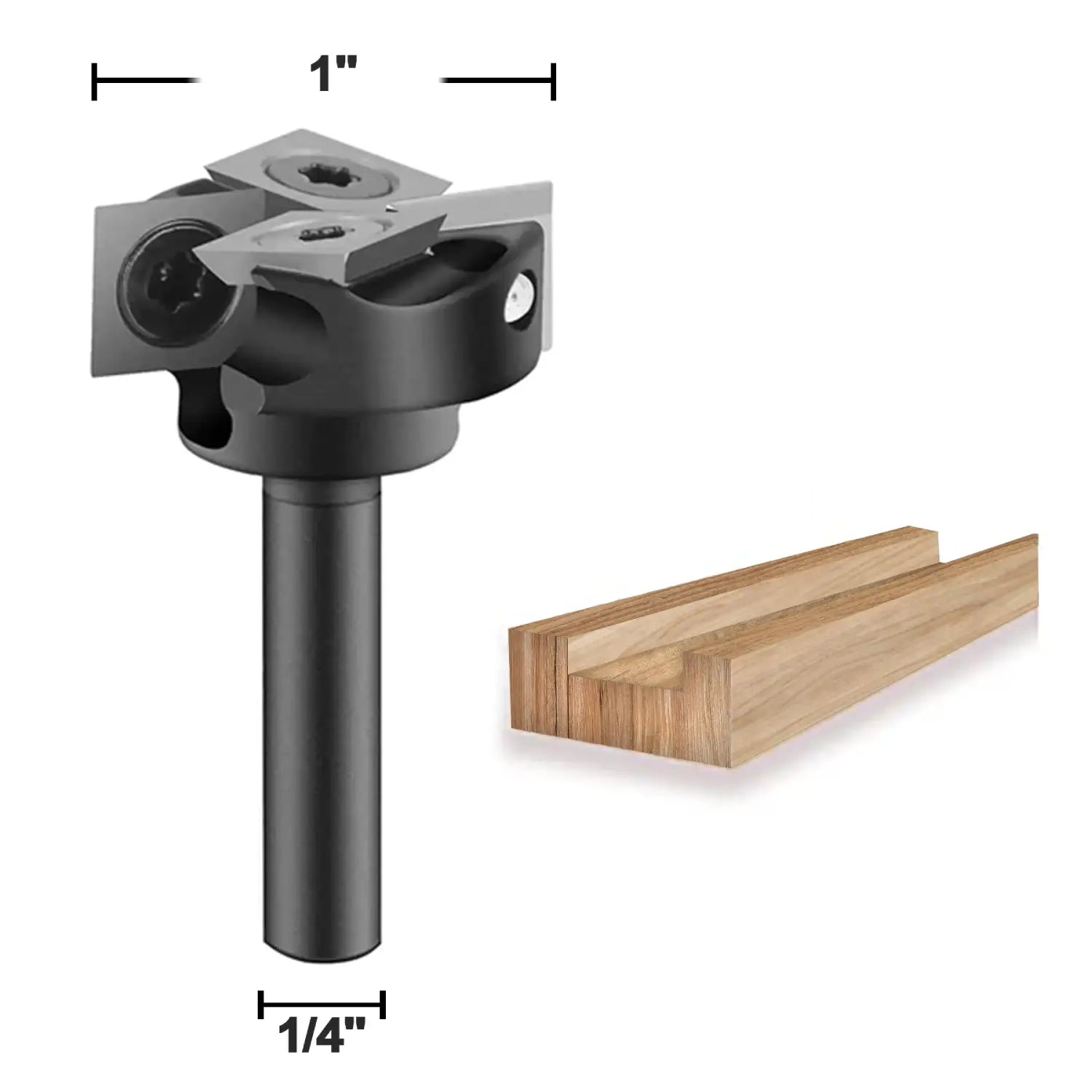 2 Flutes Flattening Router Planer Bit 1 Diam SpeTool