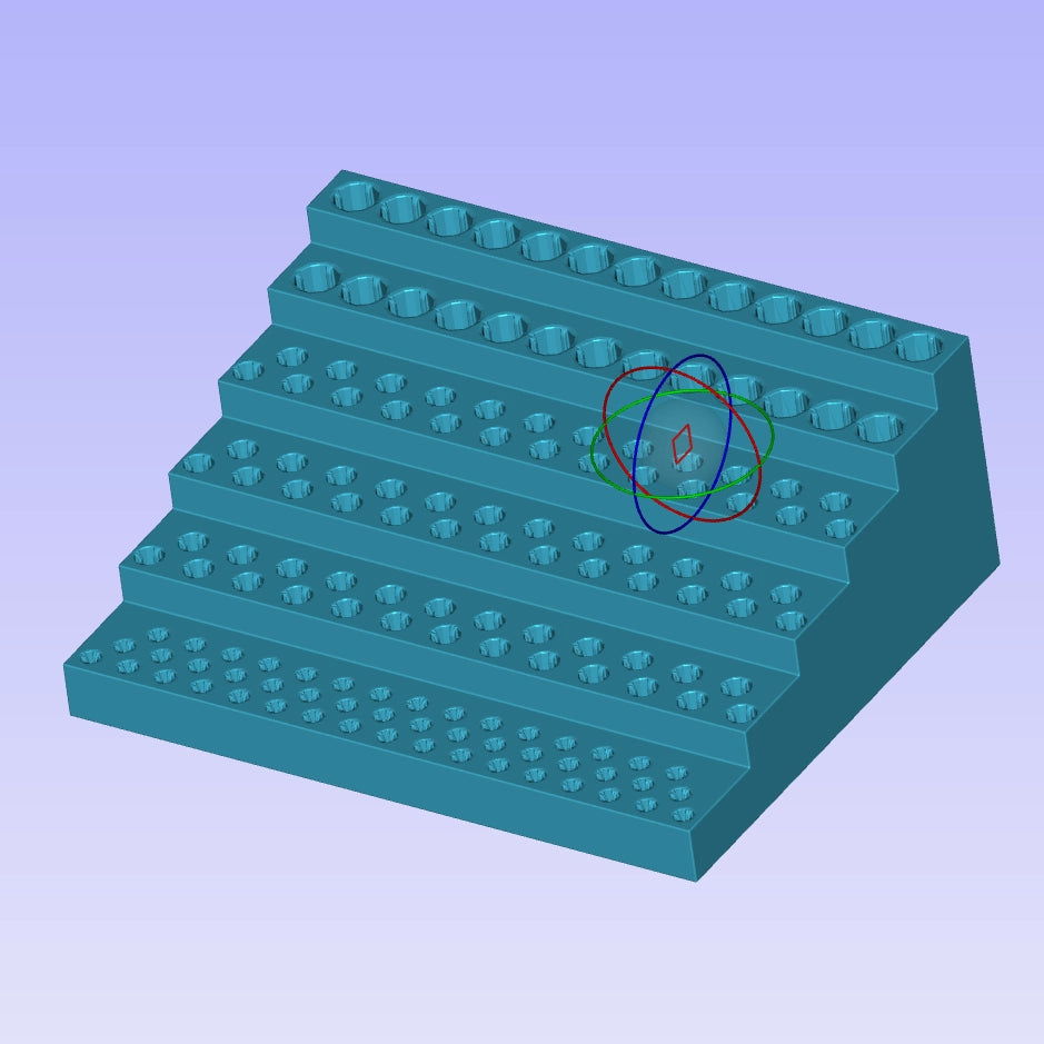 3D printed router bit holder -Round hole