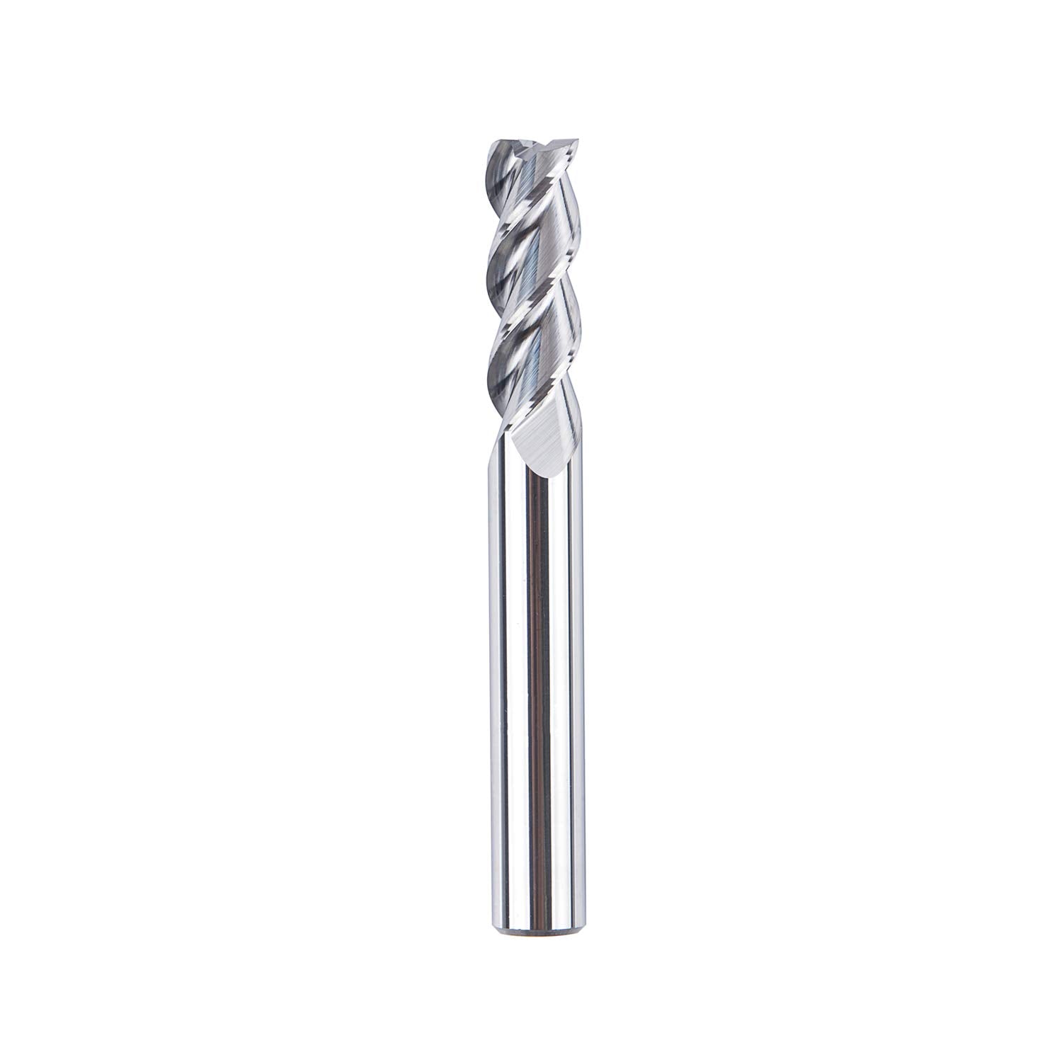 SpeTool EU A01501 Solid Carbide 3 Flutes Aluminium Milling Cutter with 6 mm Cutting Diameter x 18 mm Cutting Length, 6 mm Shank End Mill for Aluminium and Plastic