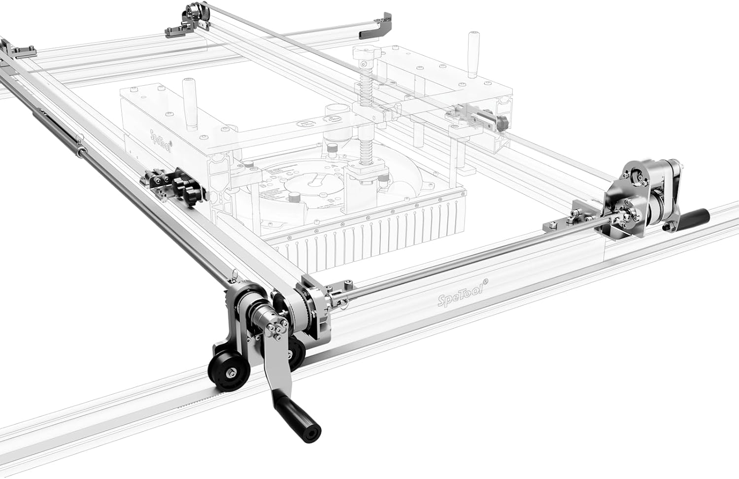 SpeTool CA S03004 Easy Manual Driver PRO for SpeTool Slab Flattening Mill