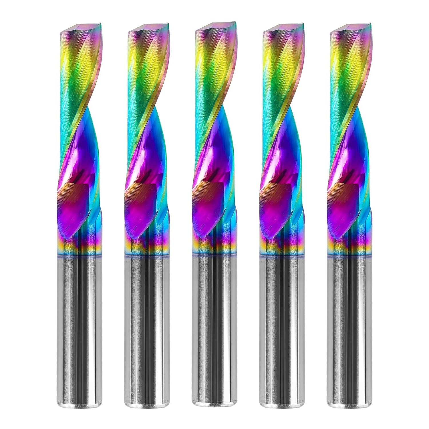 SpeTool EU W03503 DLC COATED O FLUTE 6MM DIA x 22MM CL x 6MM SHANK x 50MM OVL ROUTER BIT FOR ALUMINUM