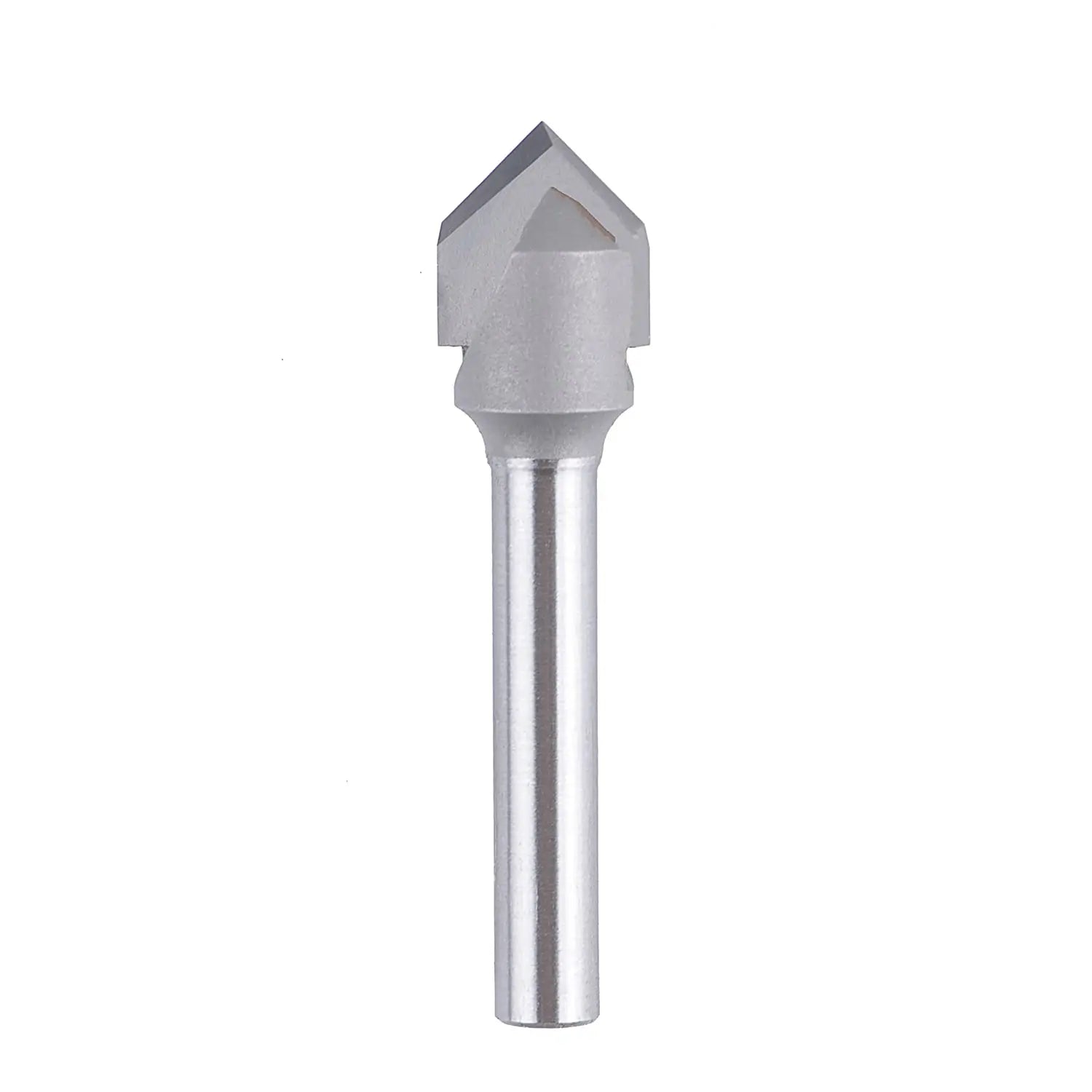 SpeTool EU W06502 Carbide Tipped V Groove 90 Deg 12mm Dia x 6mm Shank x 51mm Long Router Bit