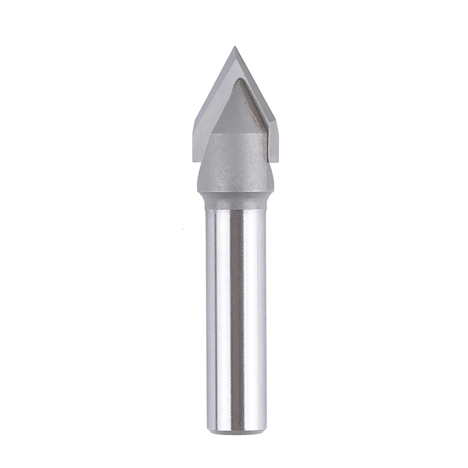 SpeTool EU W06503 Carbide Tipped V Groove 60 Deg 12mm Dia x 8mm Shank x 51mm Long Router Bit