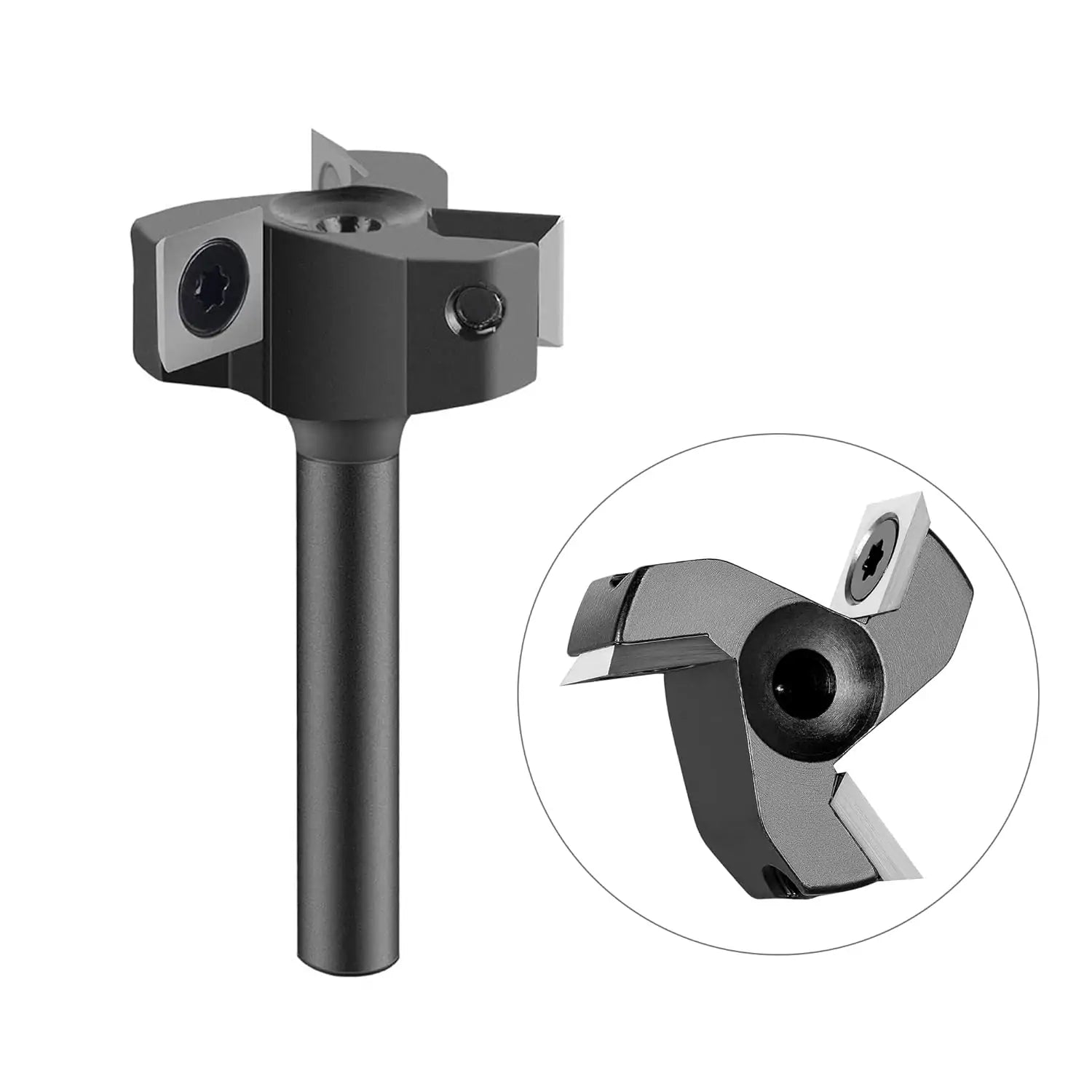 SpeTool EU W05005 3 FLUTES SPOILBOARD 35MM DIA x 8MM SHANK ROUTER BIT