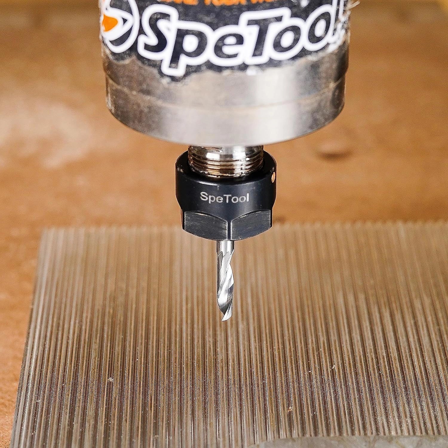 SpeTool EU W03503 O FLUTE 6MM DIA x 22MM CL x 6MM SHANK x 50MM OVL ROUTER BIT FOR ALUMINUM