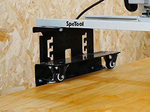 <p><strong>SMOOTH MOVING<br/></strong><br/>The router fence is equipped with 8 fixture wheels ensure sled smooth moving</p>
