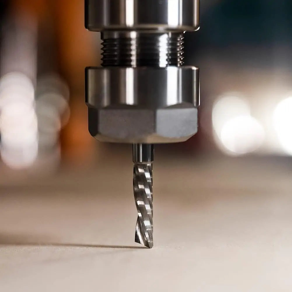 SpeTool EU W03502 O FLUTE 3.175MM DIA x 12MM CL x 3.175MM SHANK x 38.1MM OVL ROUTER BIT