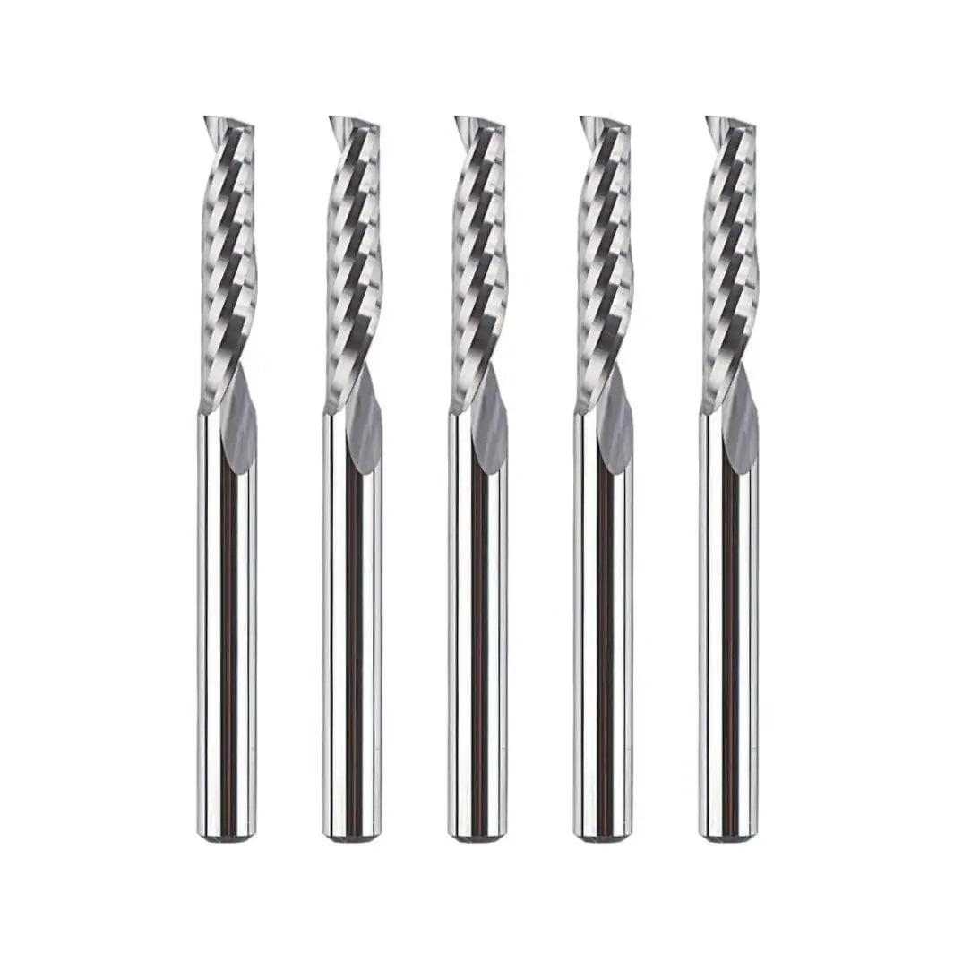 SpeTool EU W03501 O FLUTE 3.175MM DIA x 15MM CL x 3.175MM SHANK x 38.1MM OVL ROUTER BIT