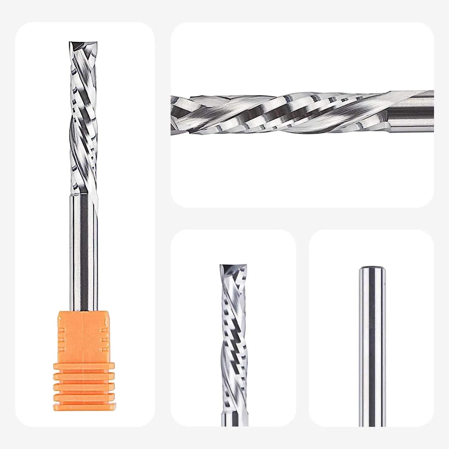 SpeTool EU W02506 COMPRESSION 2 FL 6MM DIA x 32MM CL x 6MM SHANK x 75MM OVL ROUTER BIT