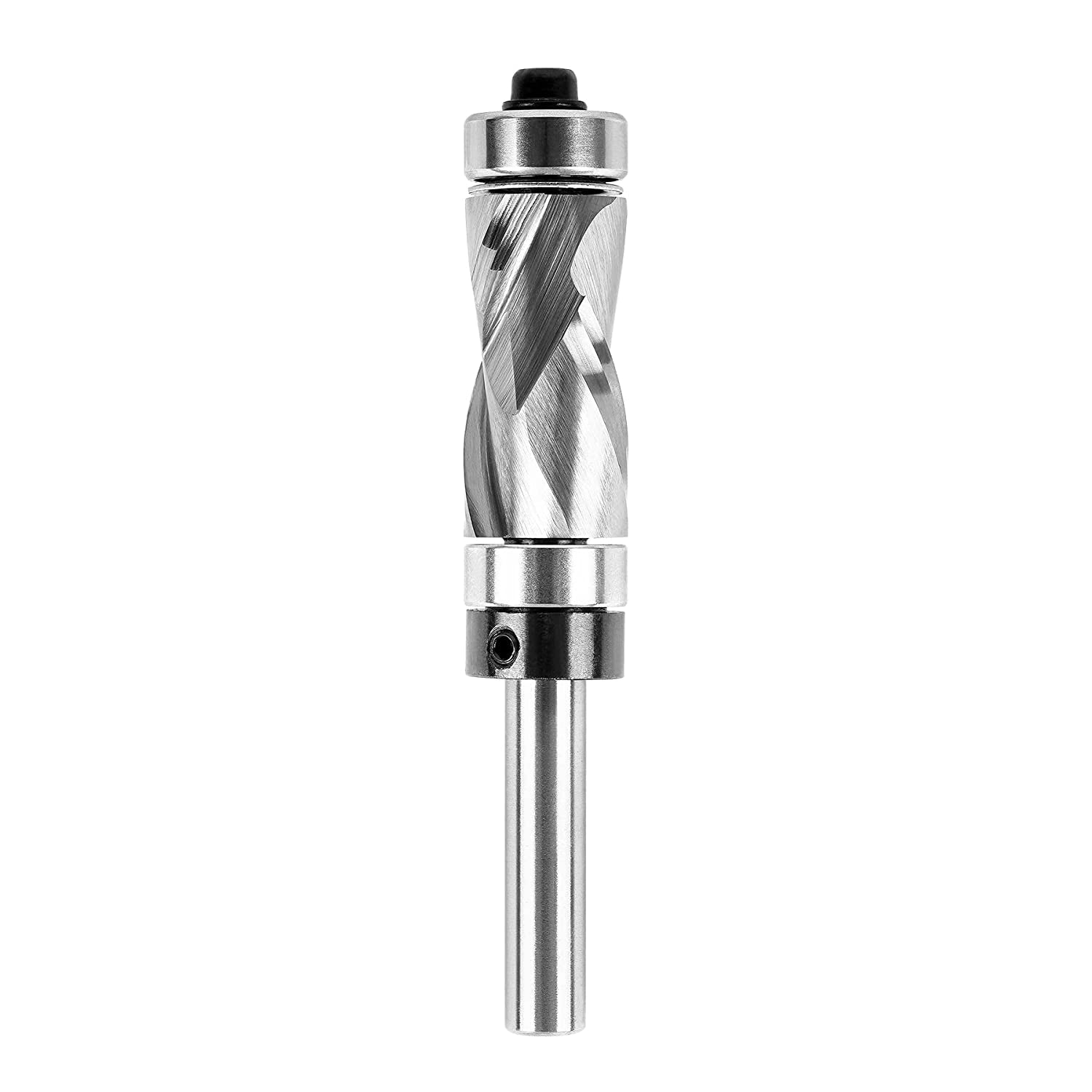 Cqinju-router bit 6mm 1/4 Inch schacht Flush Trim Router Bit, Patroon Bit Top Bottom Lager 3/4 Blade Hout Frees, 1 Pcs, Houtbewerking Tool Kit (Snijrand Lengte: 4 STKS 6.35 mm schacht Cqinju-router bit 6mm 1/4 Inch schacht Flush Trim Router Bit, Patroon Bit Top Bottom Lager 3/4 Blade Hout Frees, 1 Pcs, Houtbewerking Tool Kit (Snijrand Lengte: 4 STKS 6.35 mm schacht