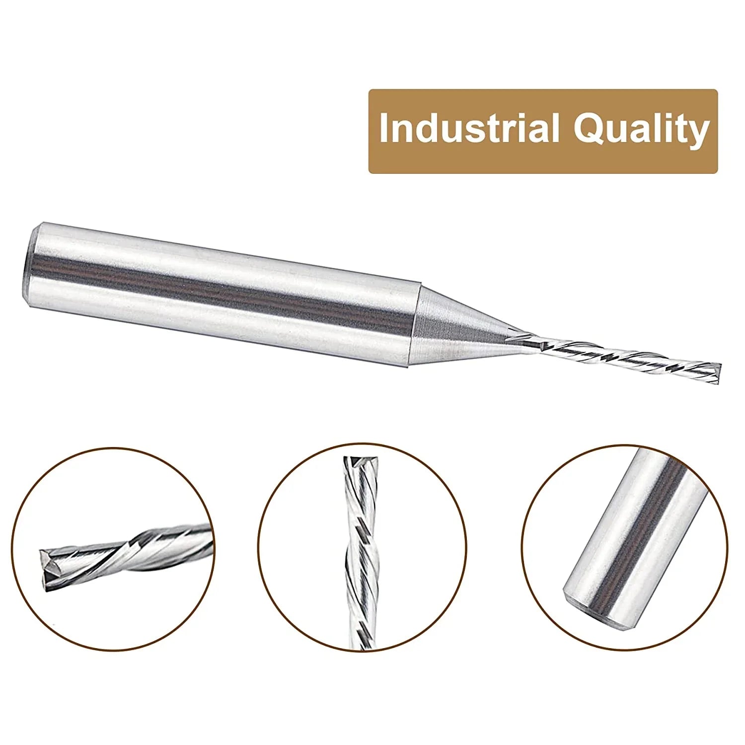 SpeTool 1 16 Dia 1 4 SHK Downcut Spiral Router Bit Woodworking End Mill