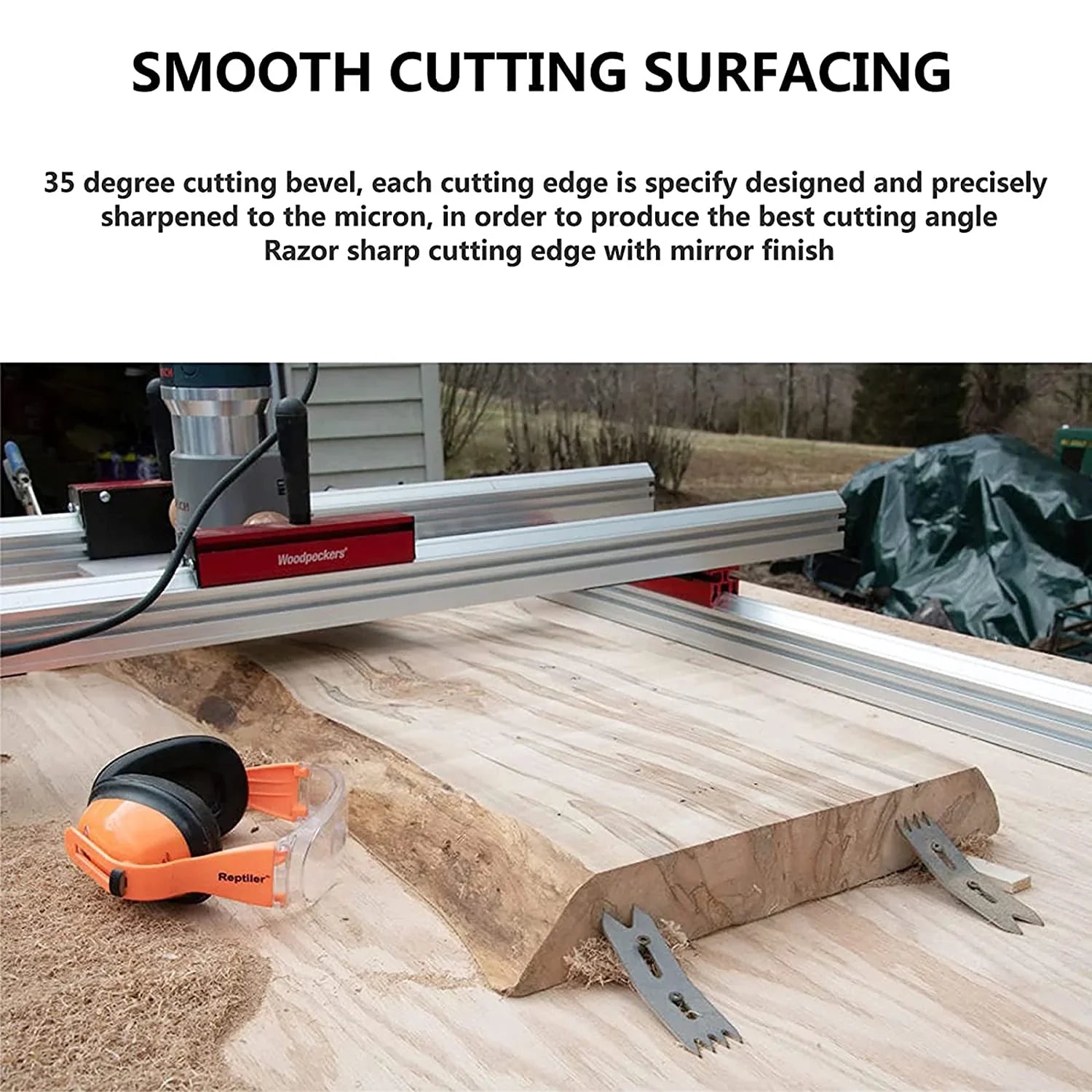 SpeTool 2+2 3 Dia surfacing bit for router