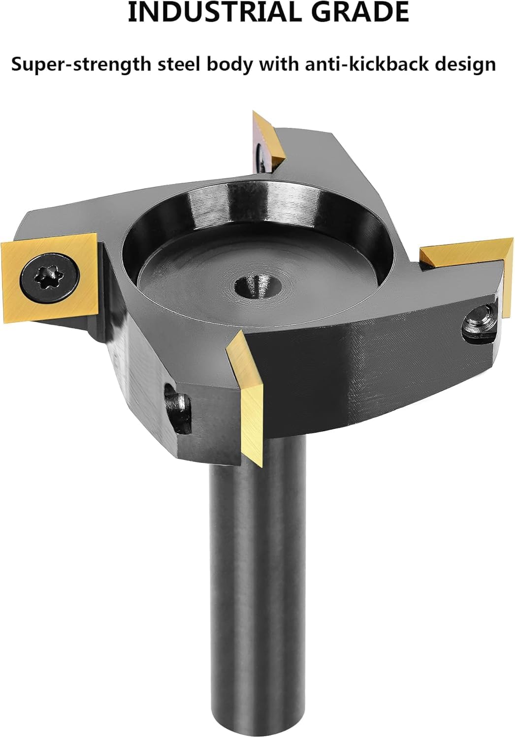 SpeTool4-Wing1/2ShankCNCSpoilboardRouterBitwithExtraInserts_2 Application Image