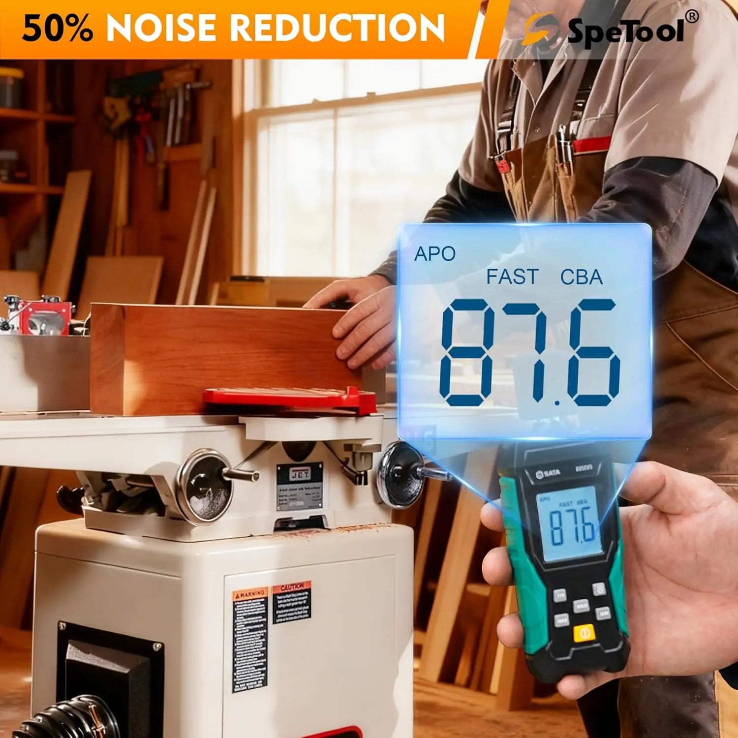 SpeTool 6 inches Spiral Helical Cutterhead for Jet