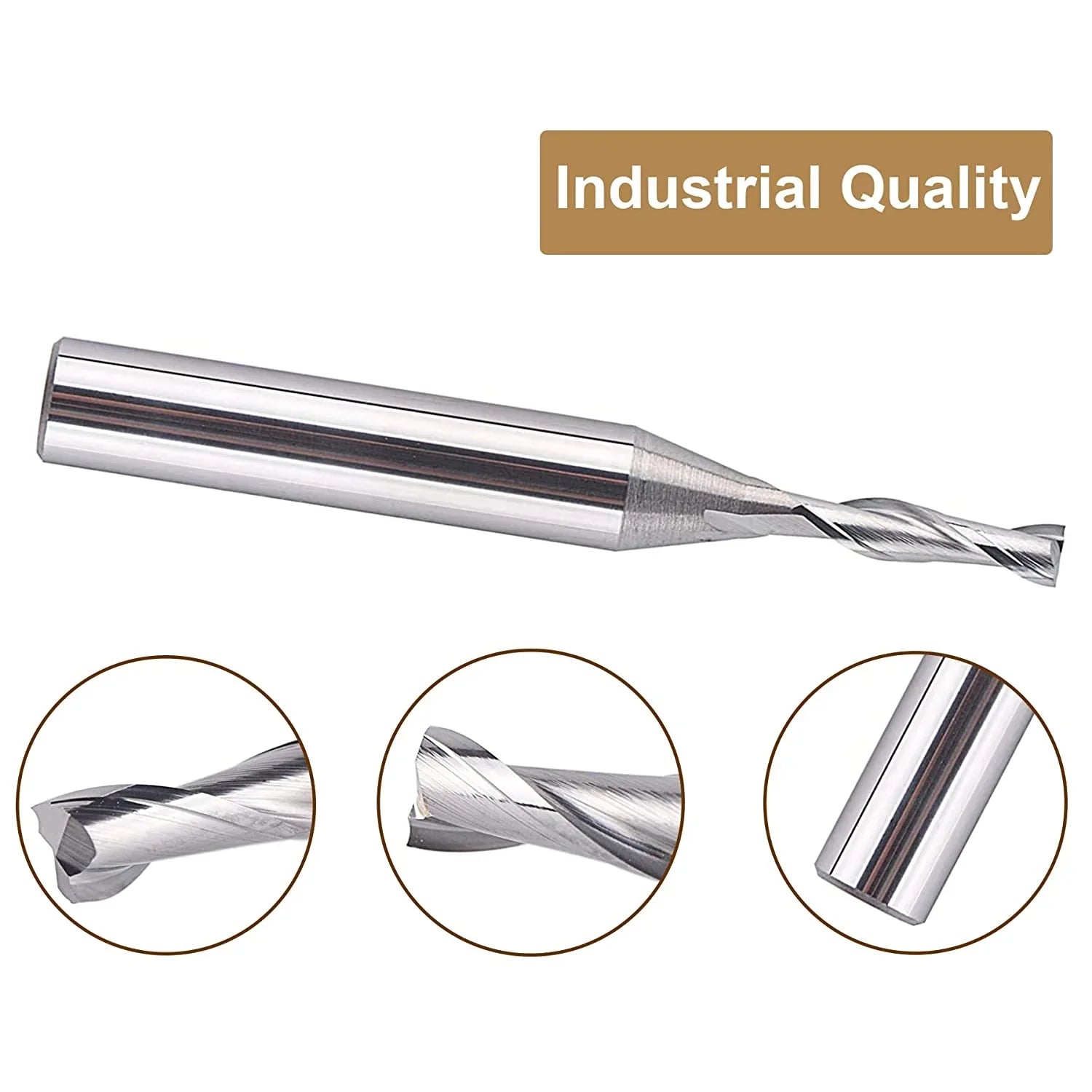 SpeTool CNC 1/8" Cutting Dia Spiral Up Cut Router Bit 1/4 SHK Wood Cut