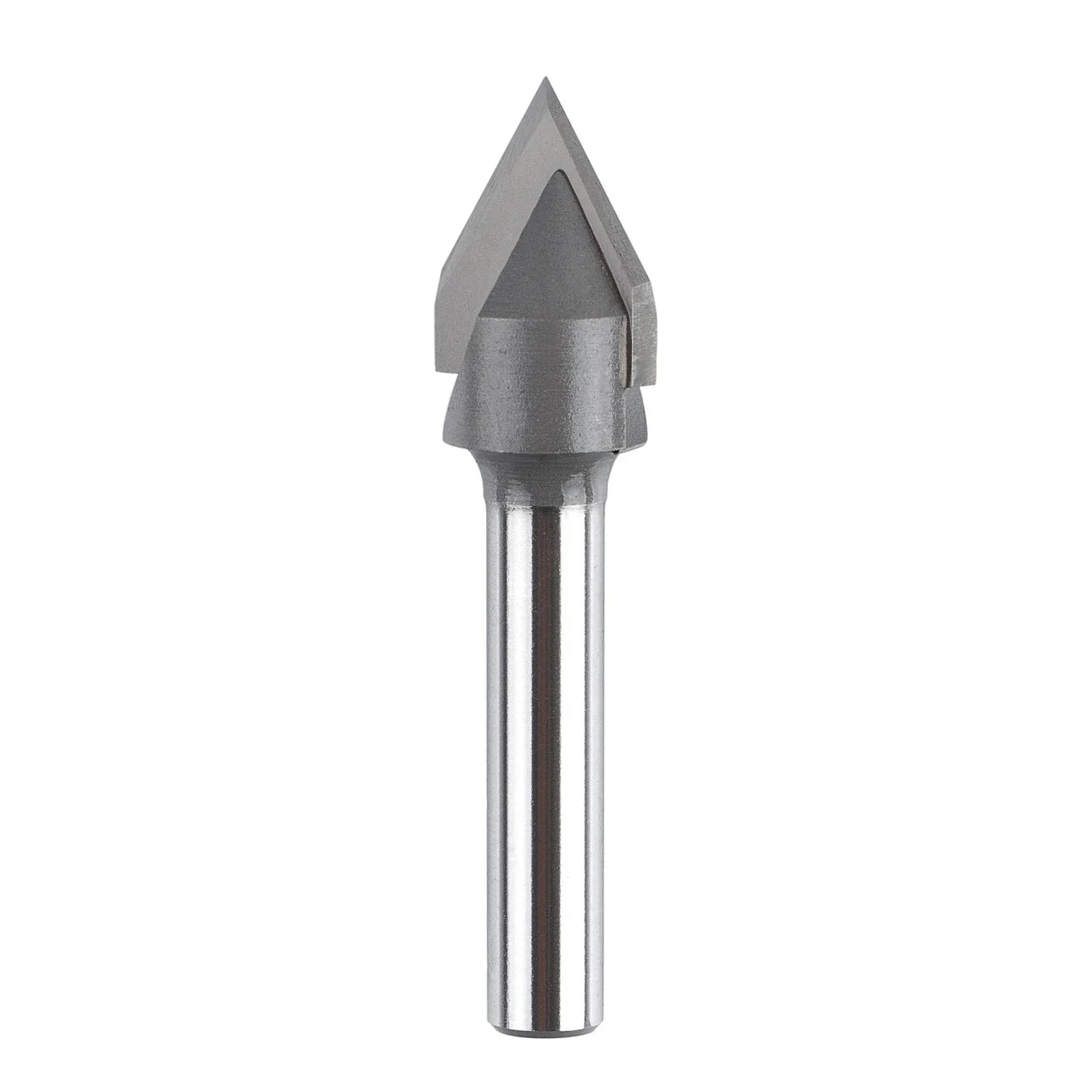 SpeTool Carbdie Tip V Groove CNC Engraving Bit Router Bit 60 Deg 1/2" Dia