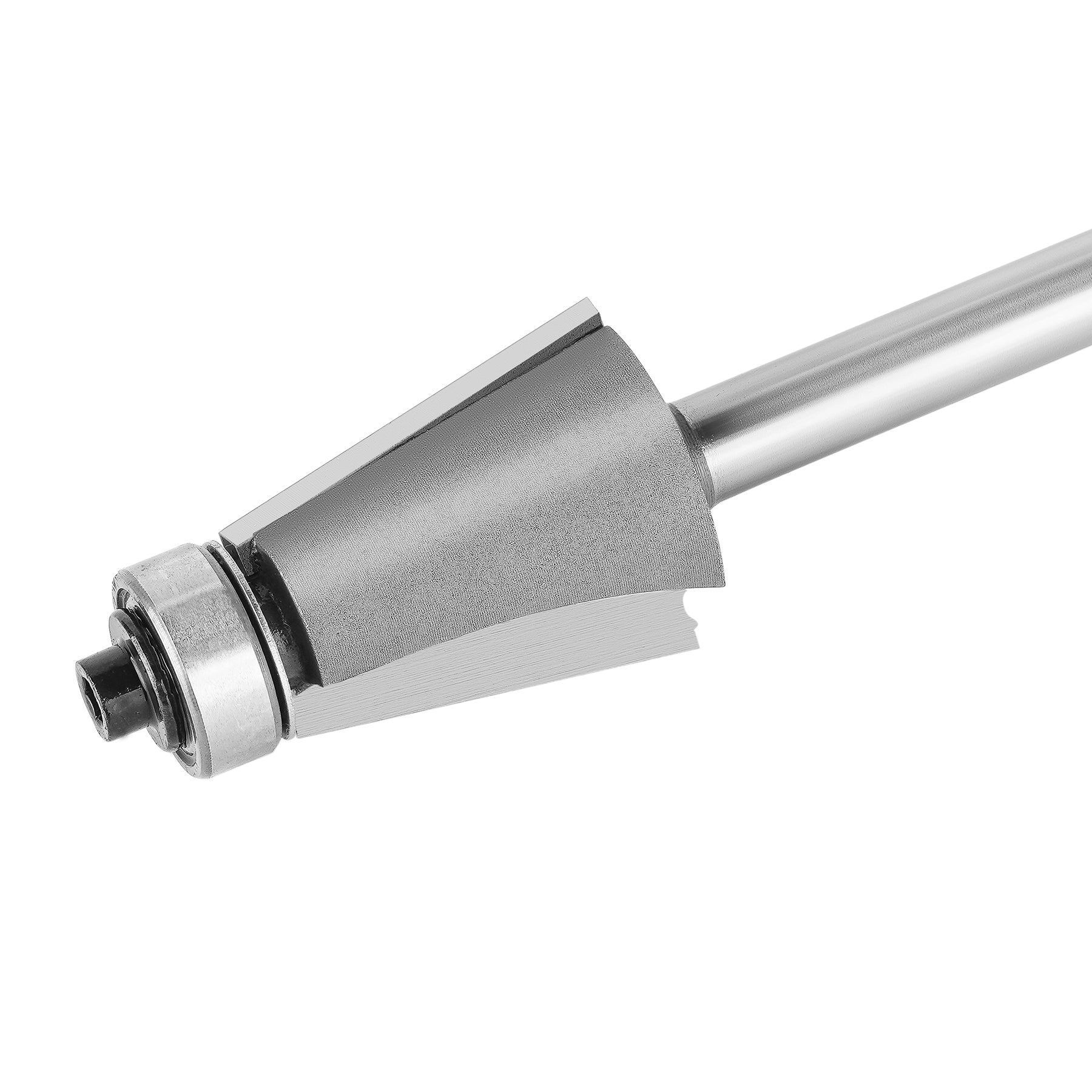 SpeTool Carbide Tipped Chamfer 11.25D 7/8" Dia 1/4" SHK Bearing Router Bit