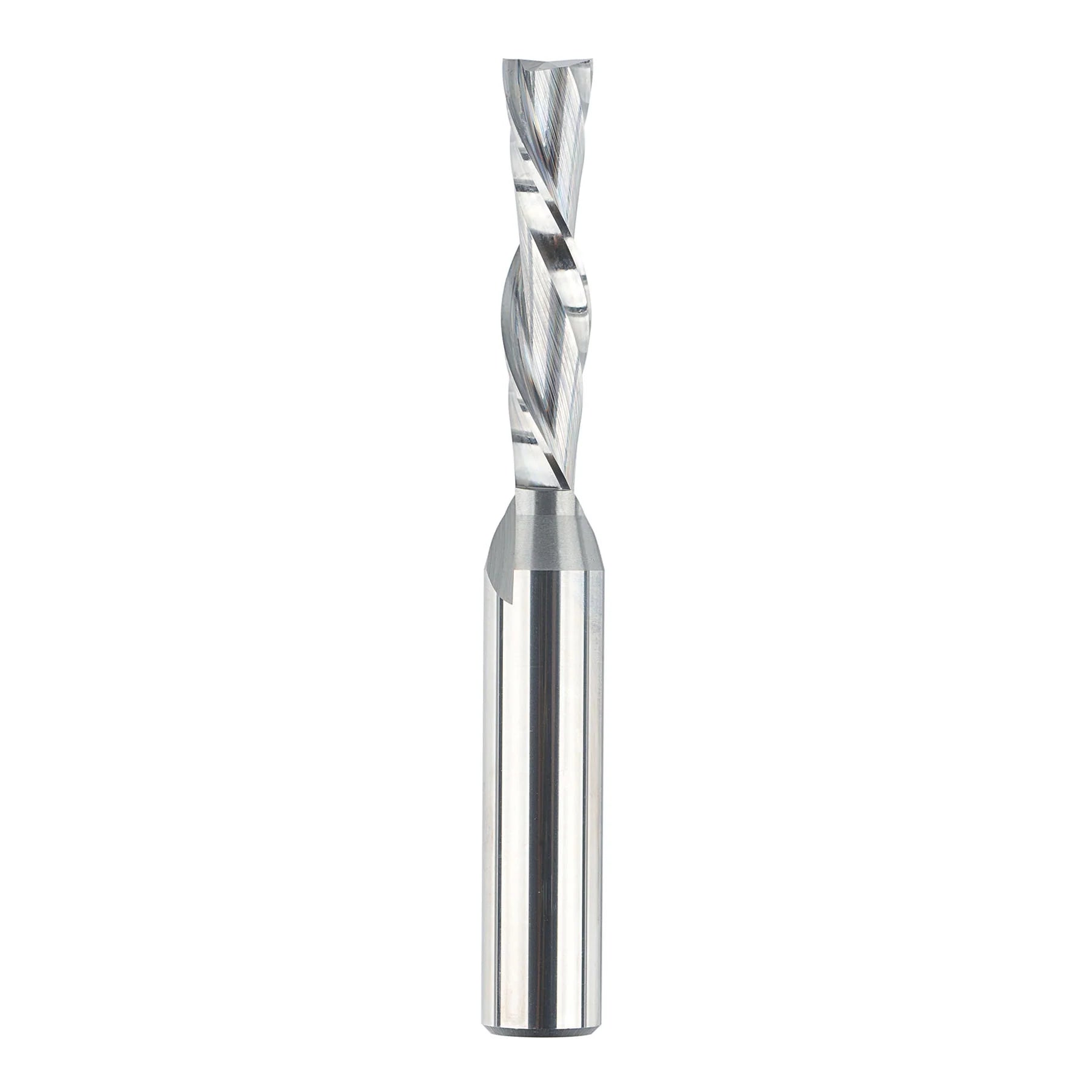 SpeTool Downcut 3/8" Diam 1/2" SHK 4" Extra Long Router Bit for Wood Small Cut