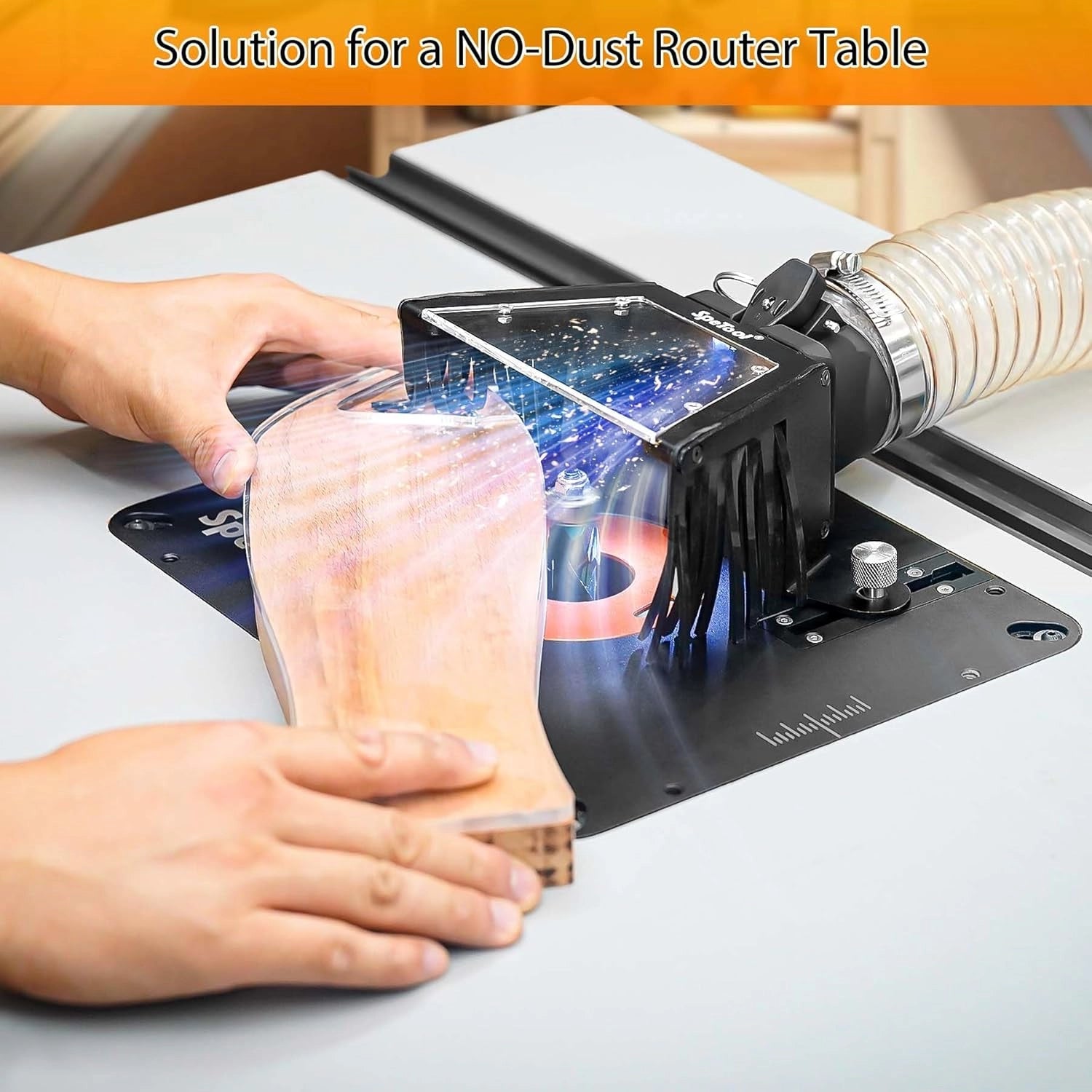 SpeTool_Router_Table_Dust_Hood_Collector