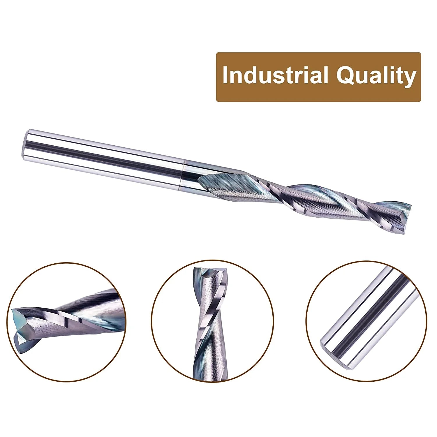 SpeTool CNC Carbide Upcut Extra Long router Bit 1 4 Cut Dia 3 length Spe-x coated