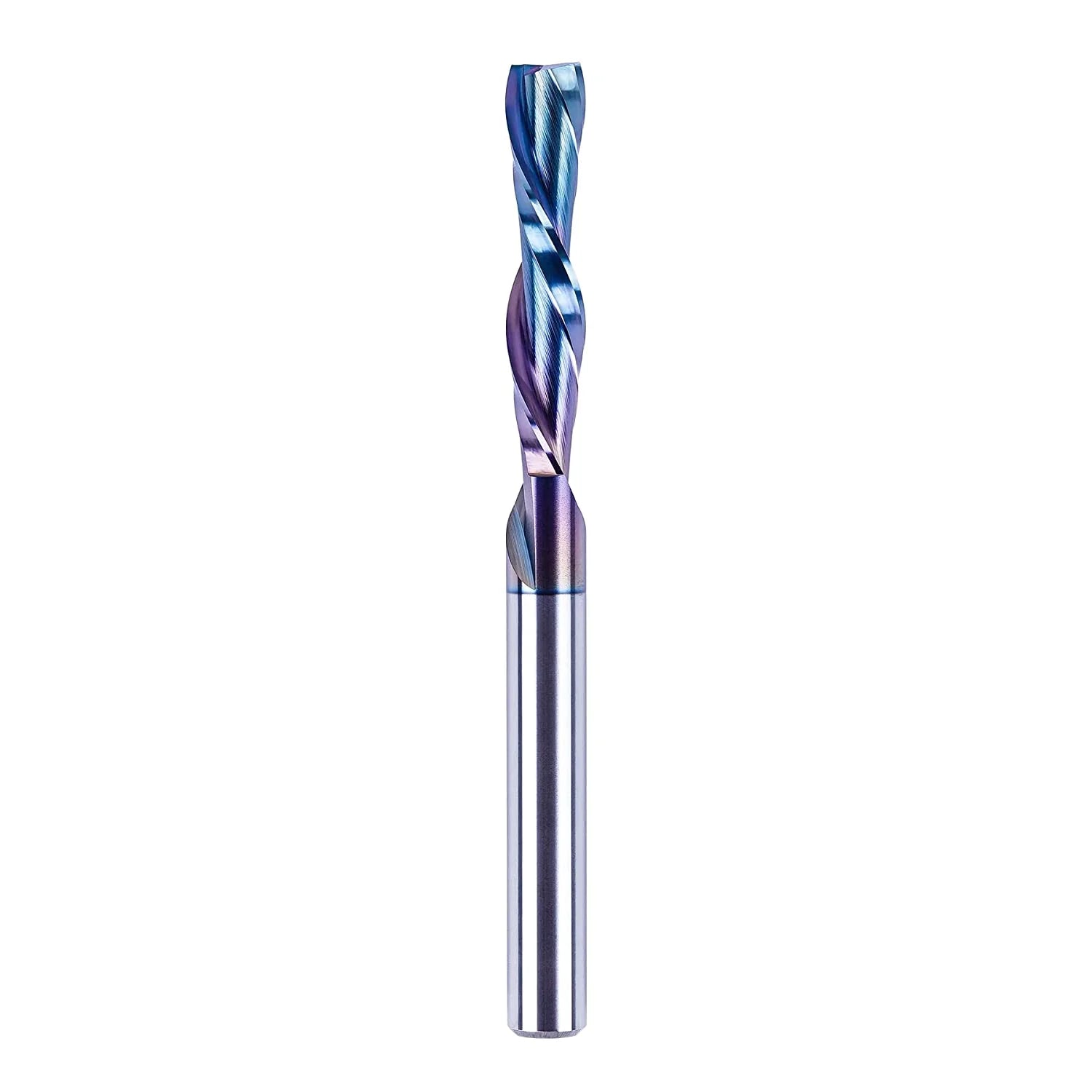 SpeTool SPE-X Coated Down Cut 1/4 Dia 3 Inch Extra Long CNC End Mill