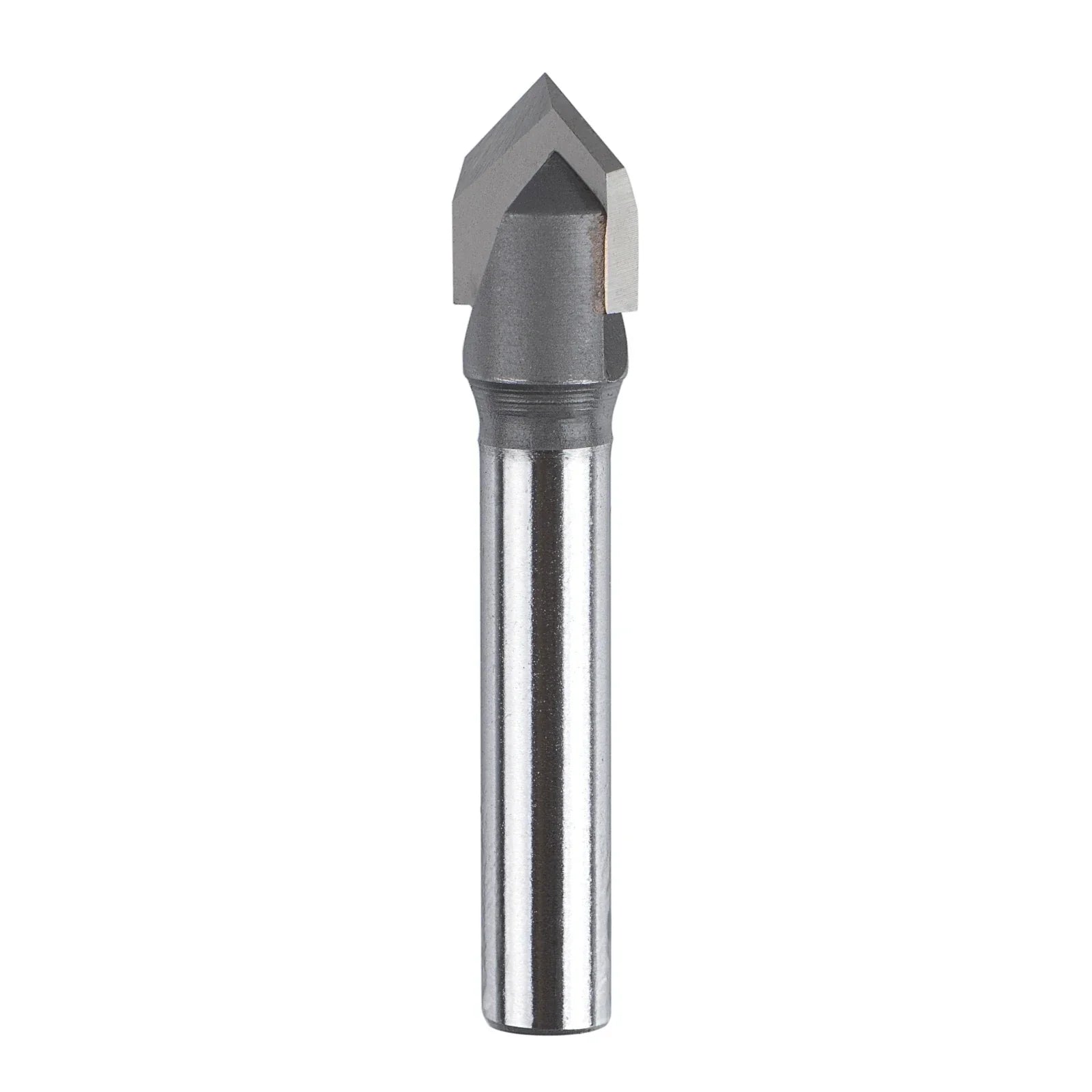 SpeTool V-Groove Carbide Router Bit 90 Deg Chamfer Bits for CNC Woodword