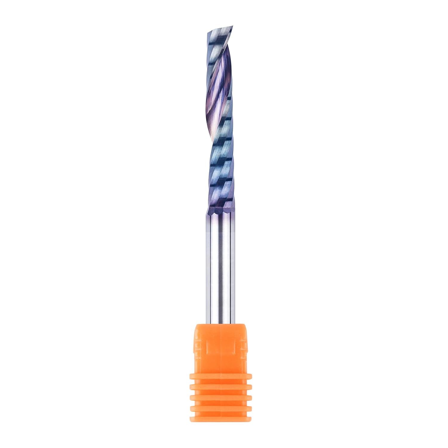 SpeTool 1/4 Dia O Flute 3 Inch Extra Long Upcut Router Bit with SPE-X