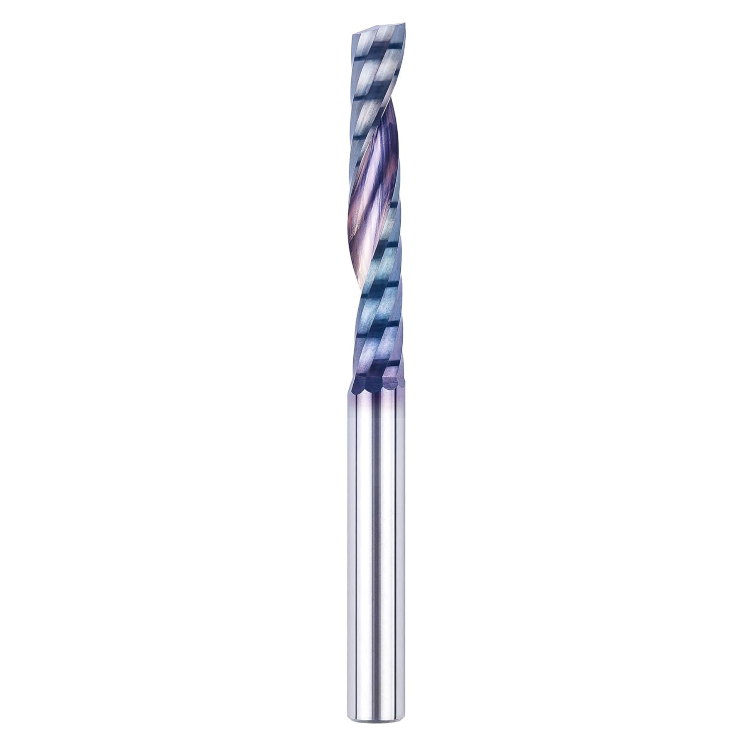 SpeTool 1/4 Dia O Flute 3 Inch Extra Long Upcut Router Bit with SPE-X