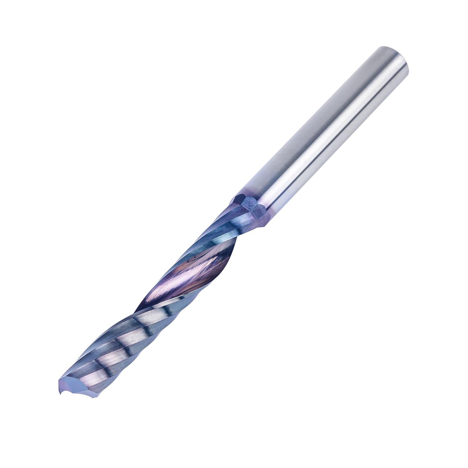 SpeTool 1/4 Dia O Flute 3 Inch Extra Long Upcut Router Bit with SPE-X