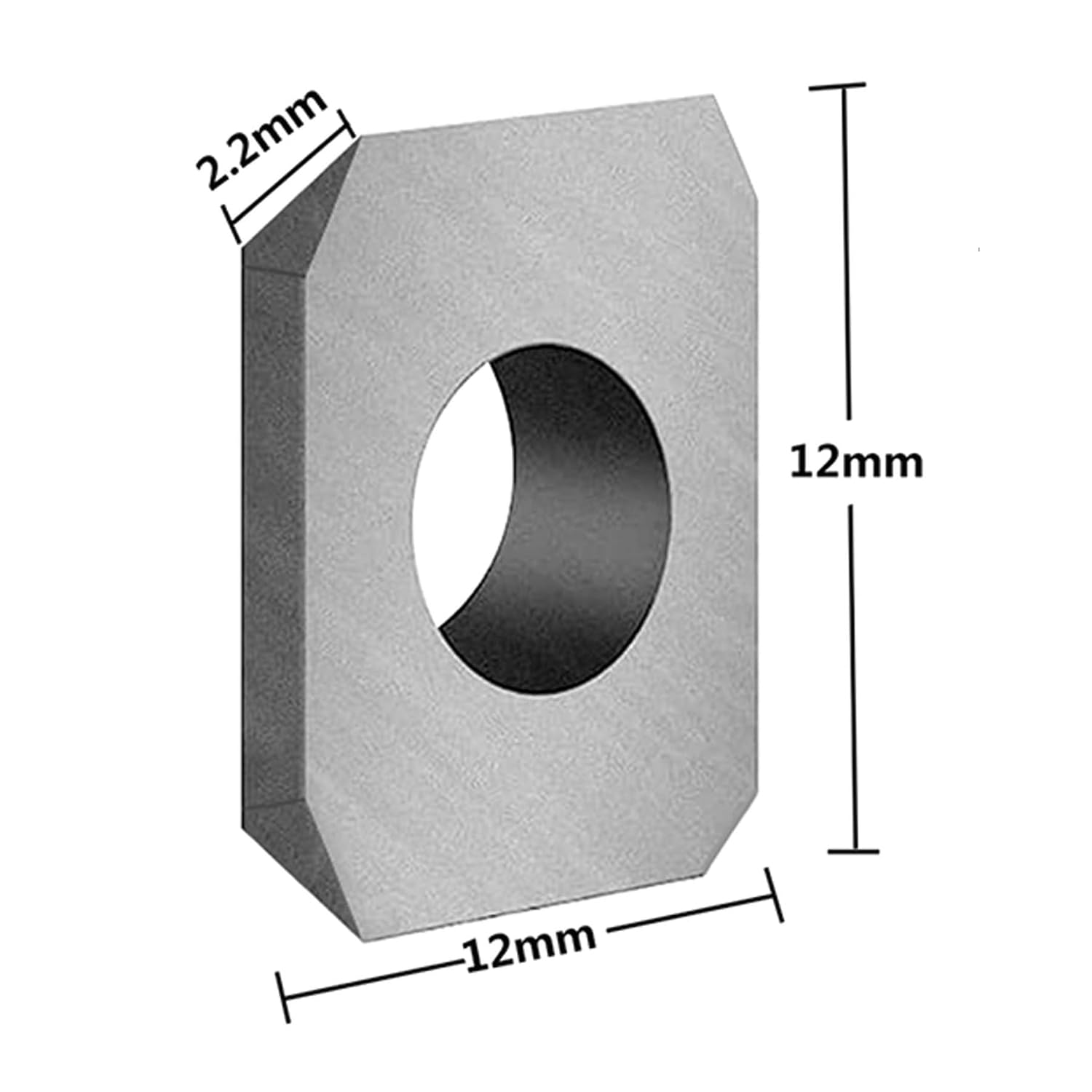 SpeTool 12 MM x 12 MM x 2.2 MM Carbide Insert Replacement