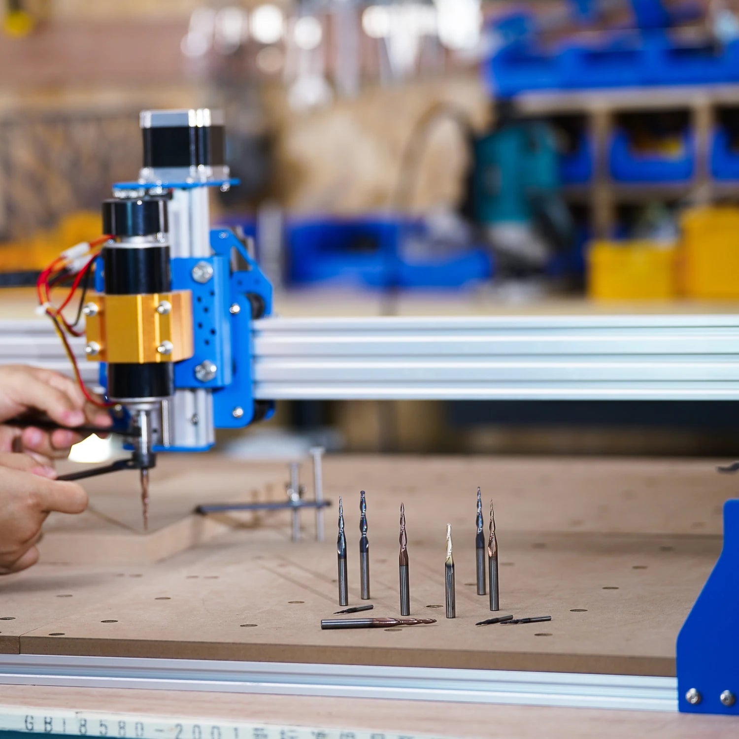SpeTool 3D tapered ball nose router bits