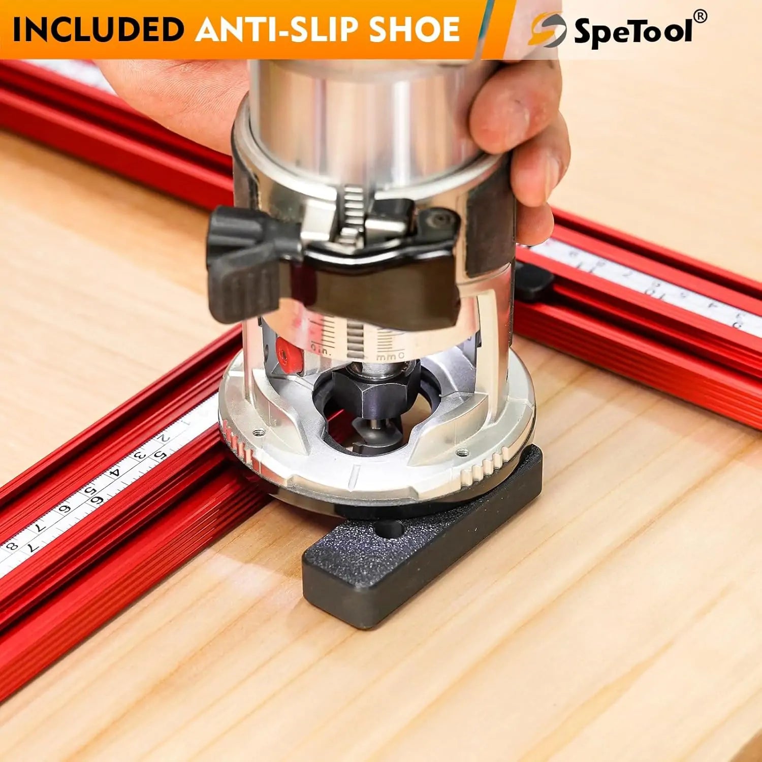 SpeTool S02001 Juice Groove Router Jig