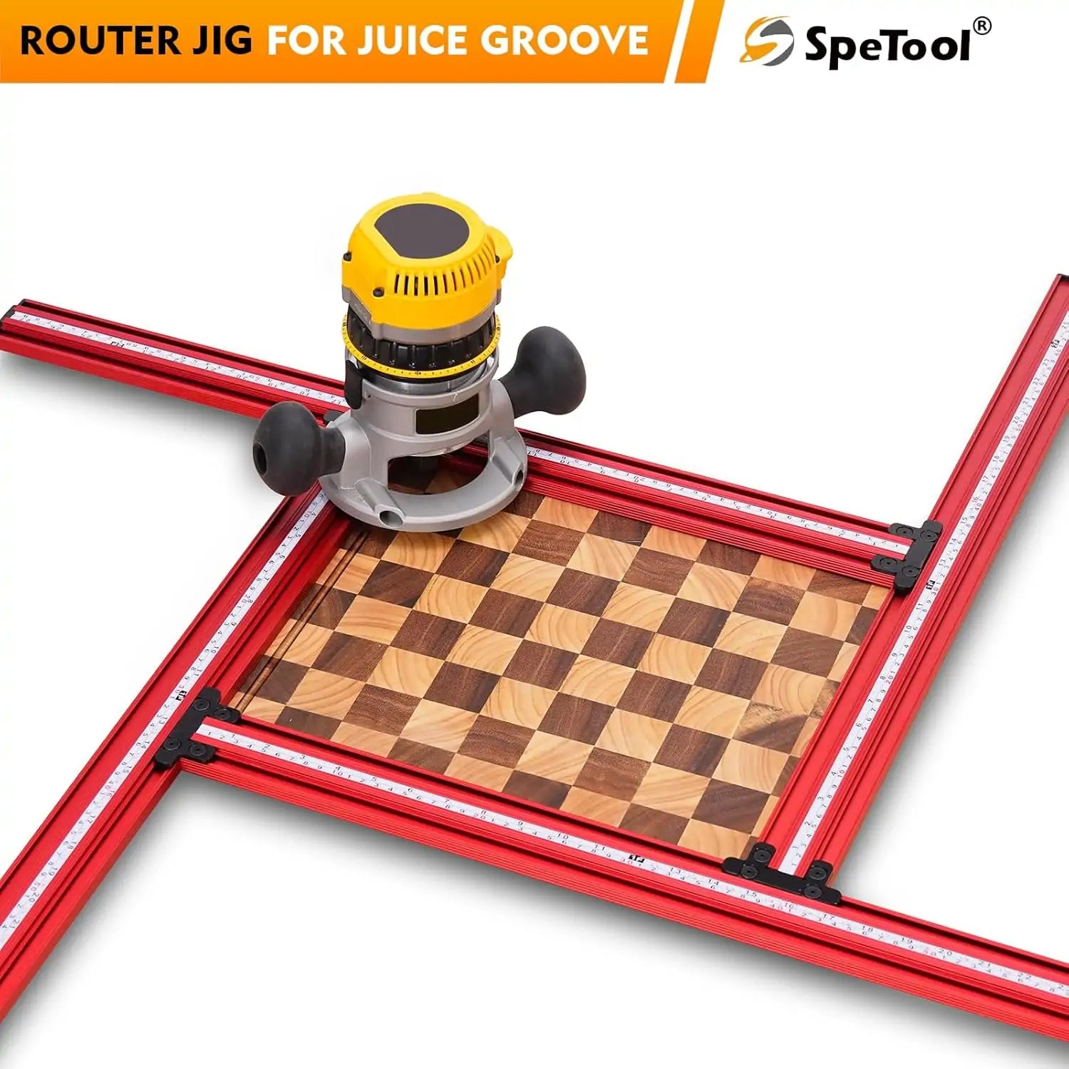 SpeTool S02001 Juice Groove Router Jig