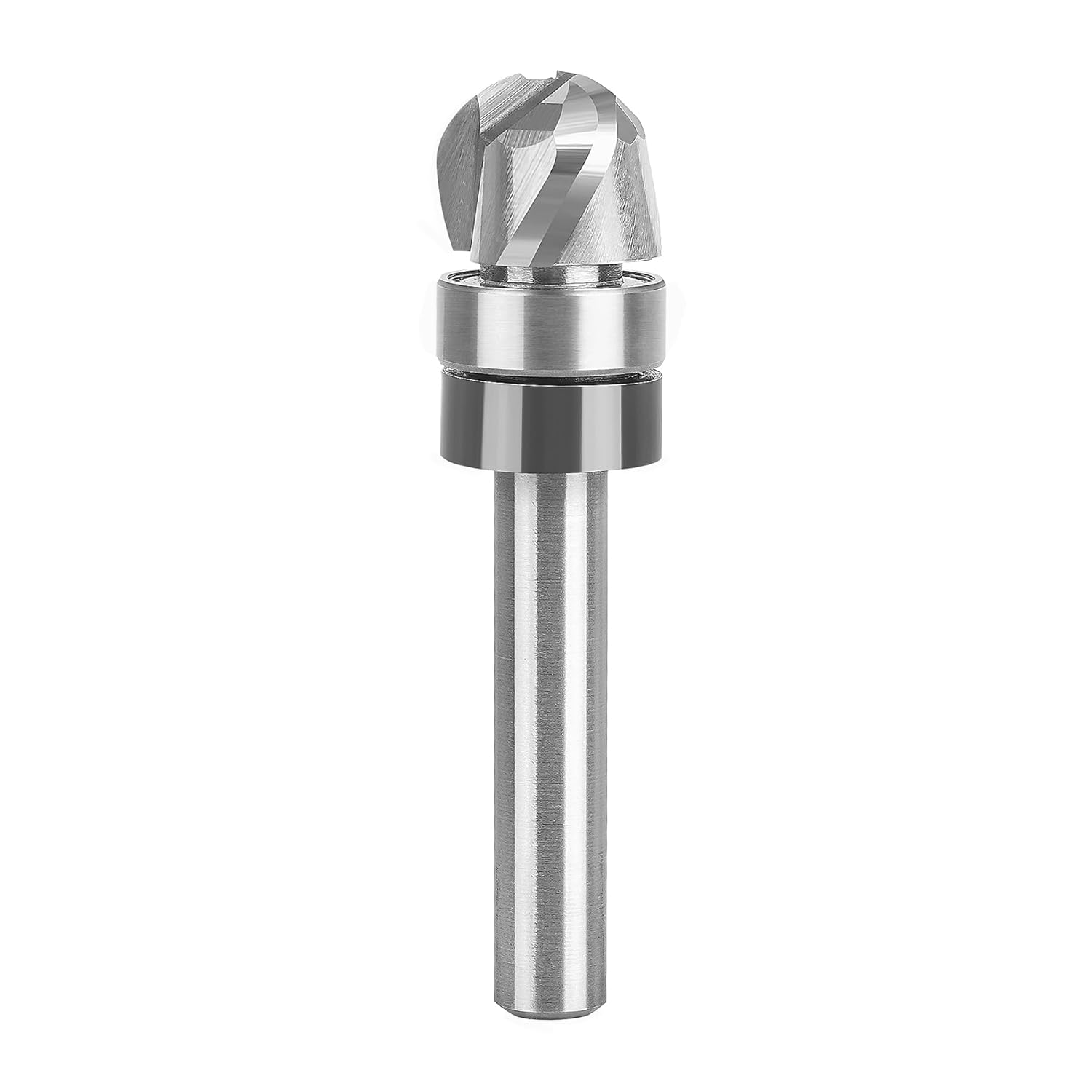 SpeTool Bowl & Tray Round Nose Router Bits 1/8" Radius Top Bearing Template Router Bit