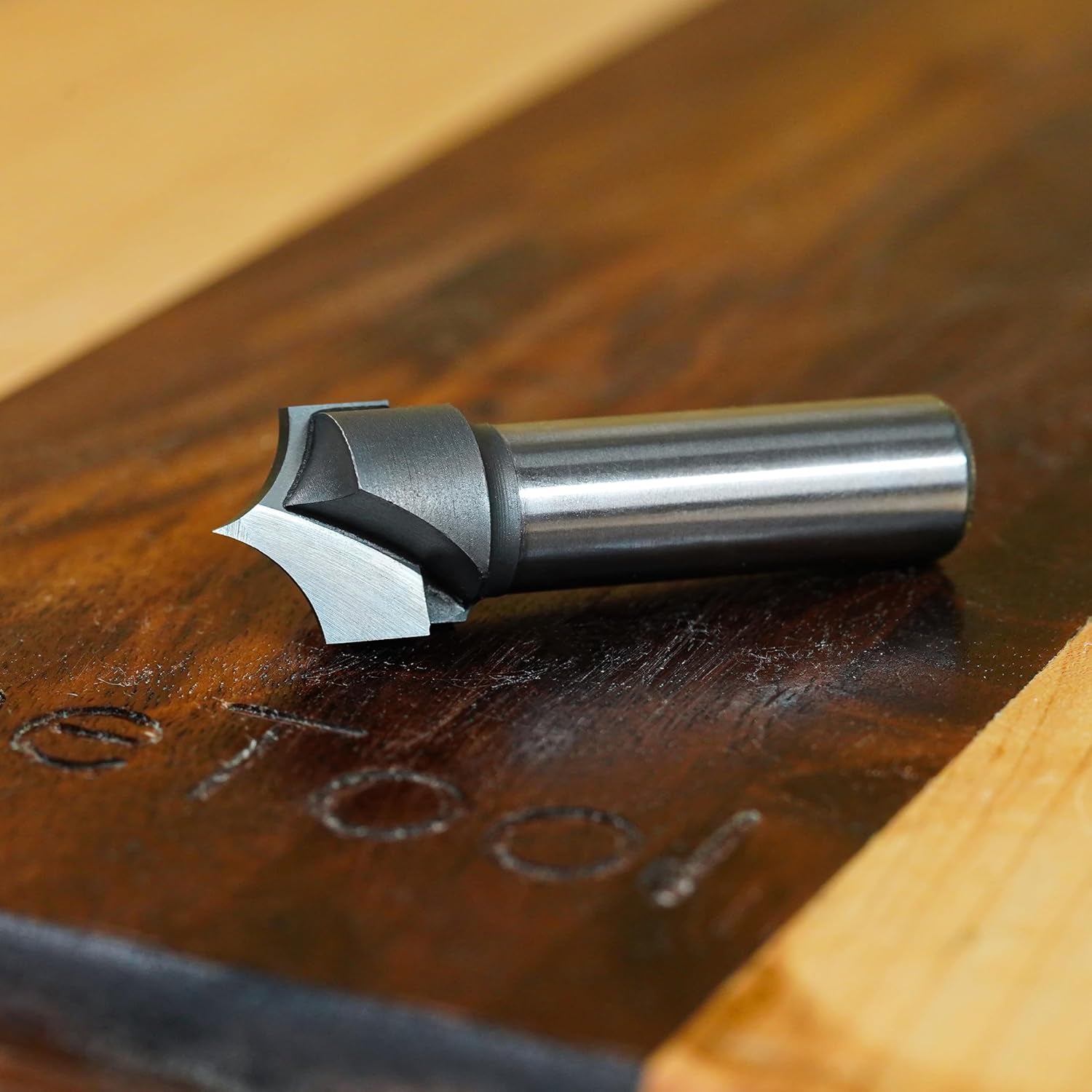 SpeTool Carbide Tipped 3/8 R 3/4 Dia 1/2 Shank Round Over Router Bit