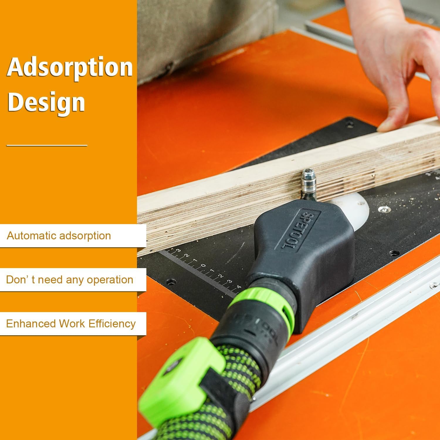 SpeTool Mini Adsorption Dust Hood For Festool Dust Collectors 27mm