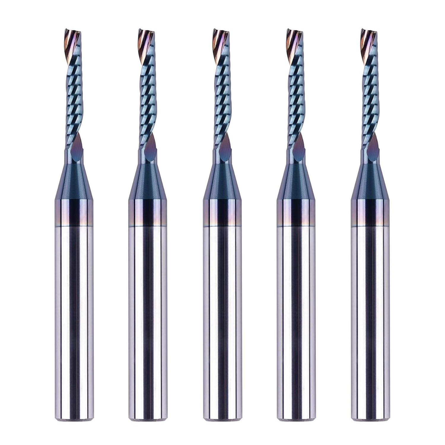 SpeTool SPE-X 1/8 Spiral O Flute Router Bit Cut for Plastic