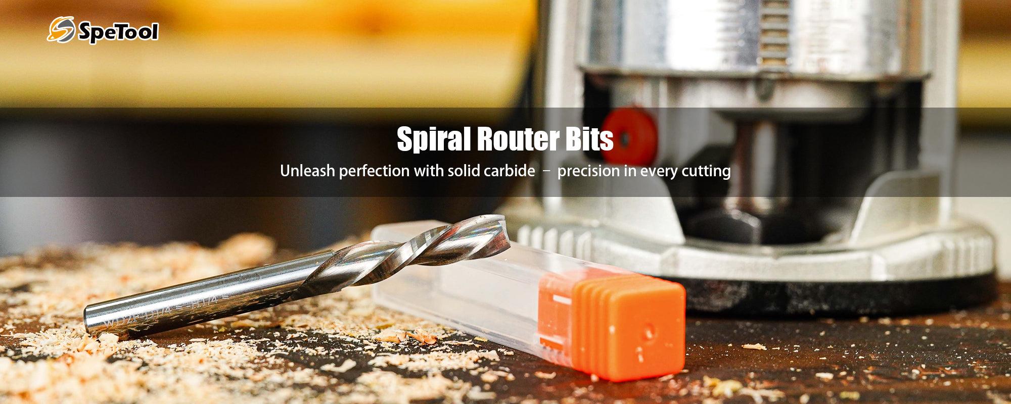 SpeTool spiral router bits