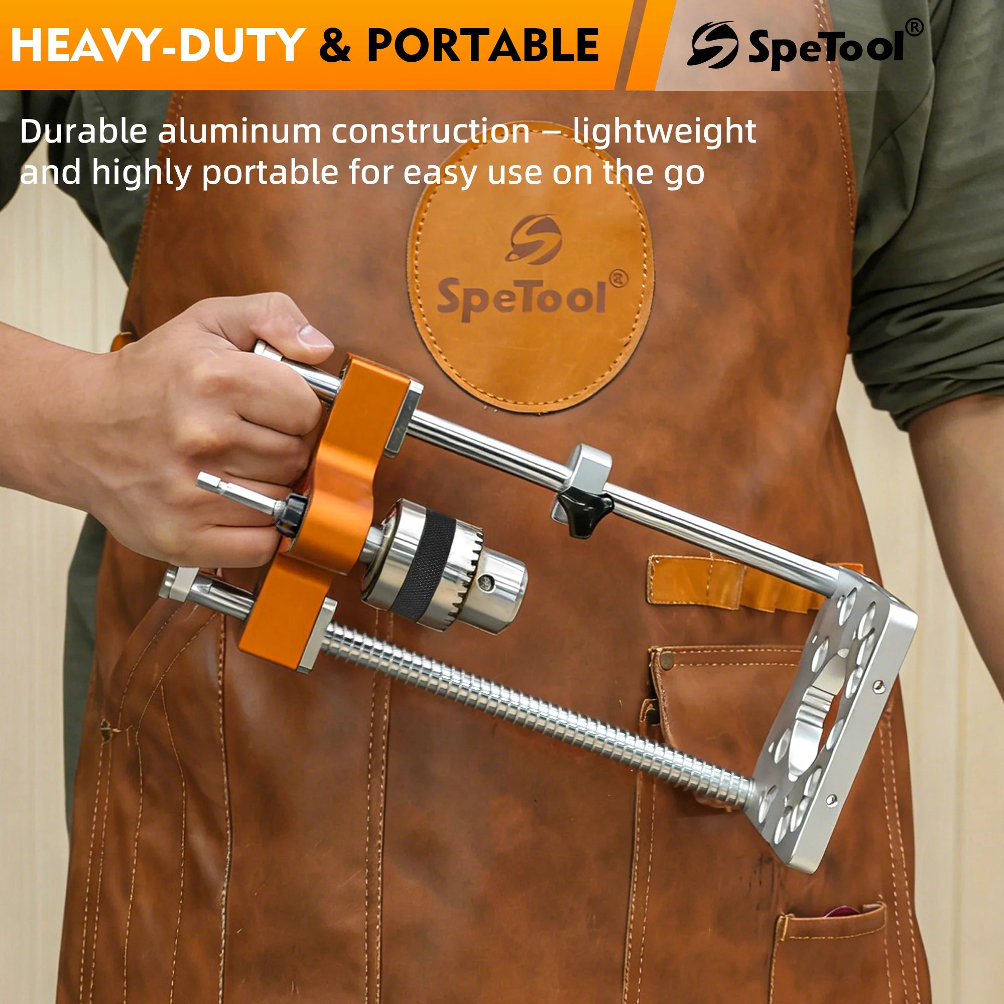 SpeTool portable drill guide