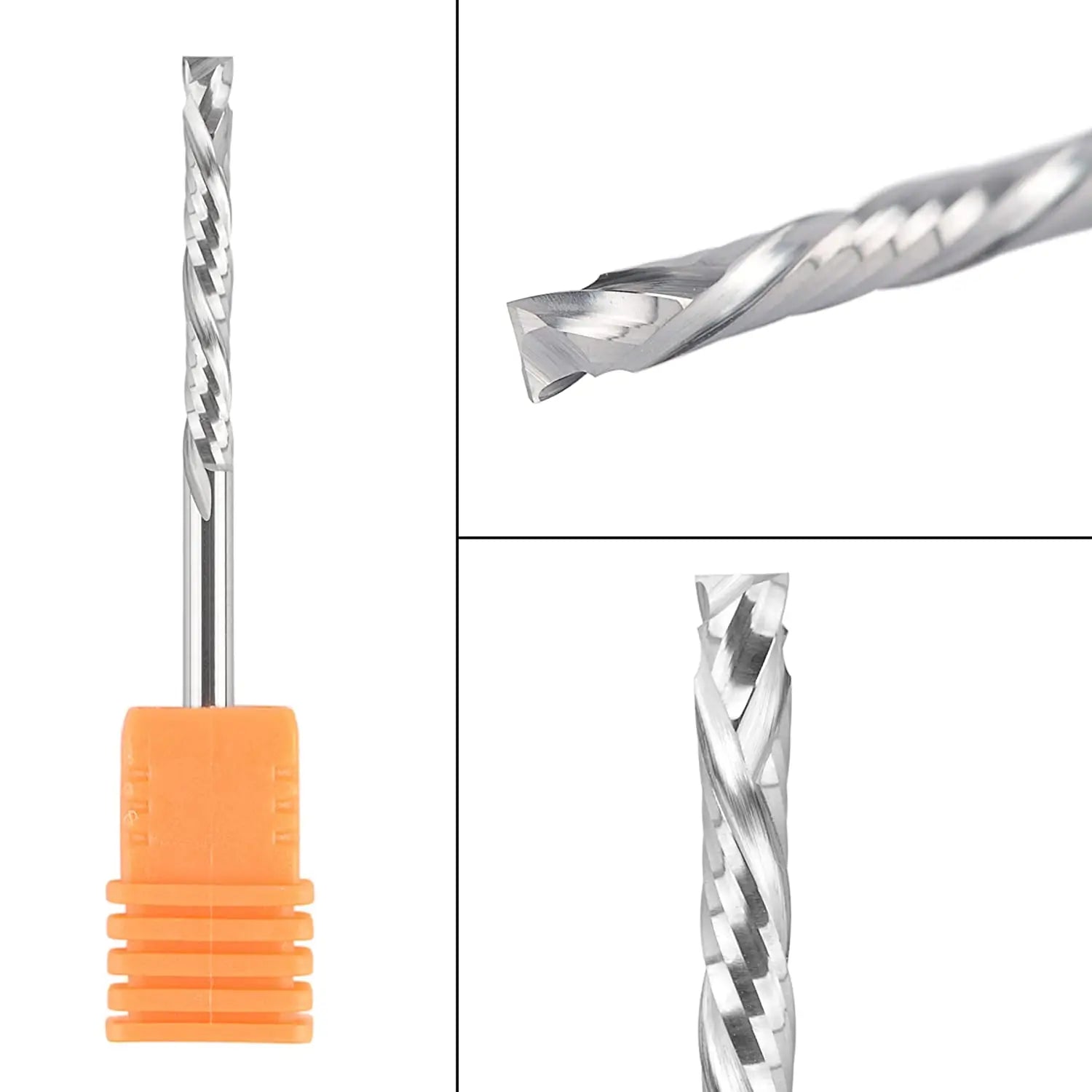 5-Pack Solid Carbide UP & DOWN 1 8 Diam 2 Long Router Bits SpeToolSpeTool 5pcs Carbide UP&OWN 1/8 Diam 2" Long Compression Router Bits