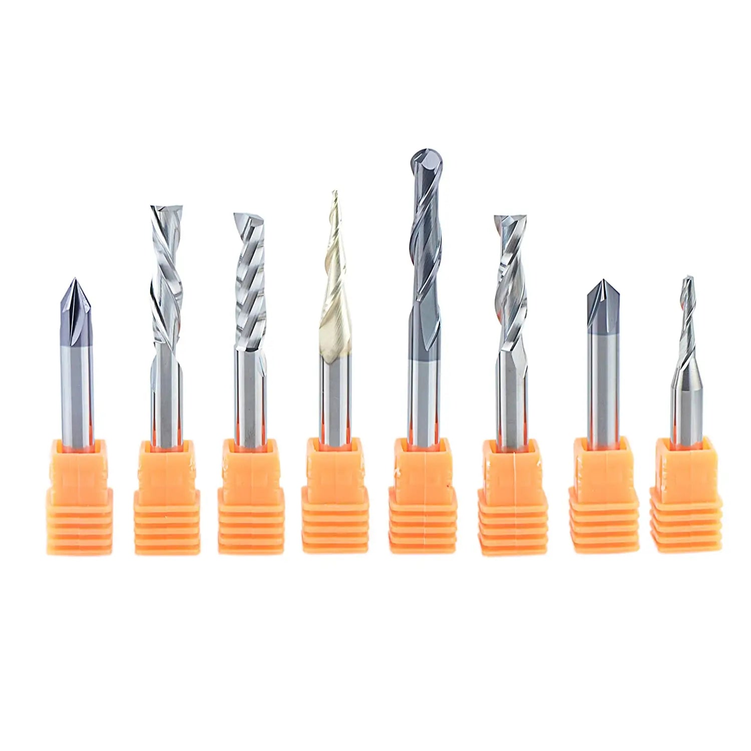 8-Piece In Groove Engraving Tool Body & Knives