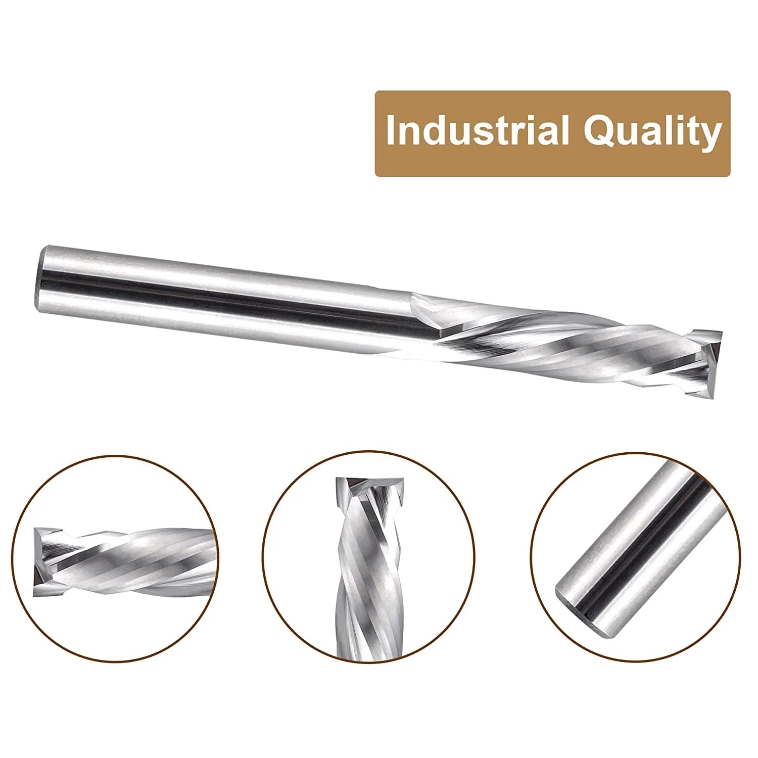 SpeTool 0.1" upcut 0.125" Dia Custom Compression bit Up&Down Router Bit