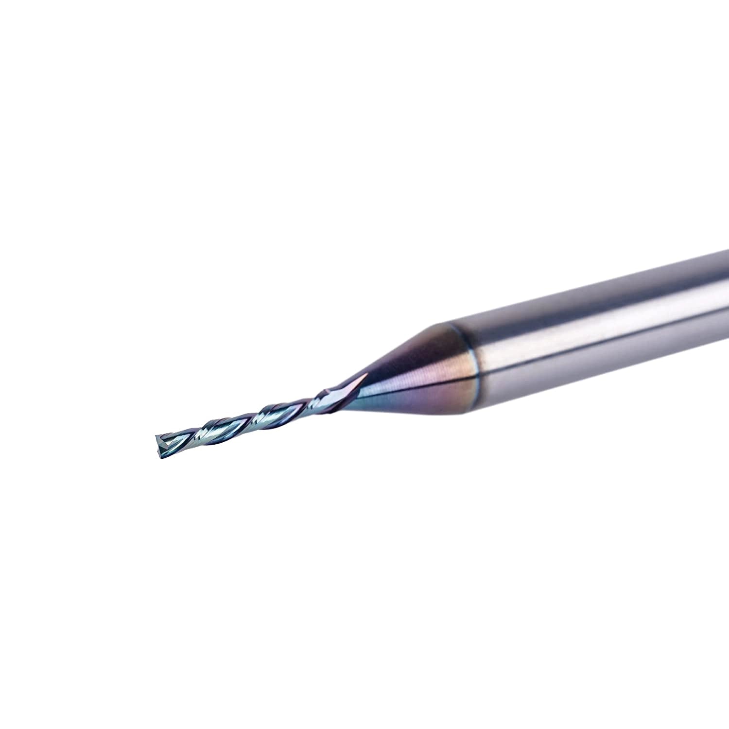 SpeTool Extra Tool Life Coated 1/16 Down Cut 1/4" Shank CNC Router Bit