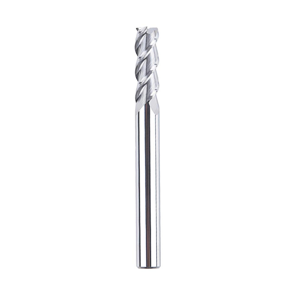 SpeTool A02002 CNC SC Spiral Aluminum Cutting 1/4" Dia x 3/4" Cutting Length x 1/4" Shank x 2-1/2" Long 3 Flute Up Cut Router Bits