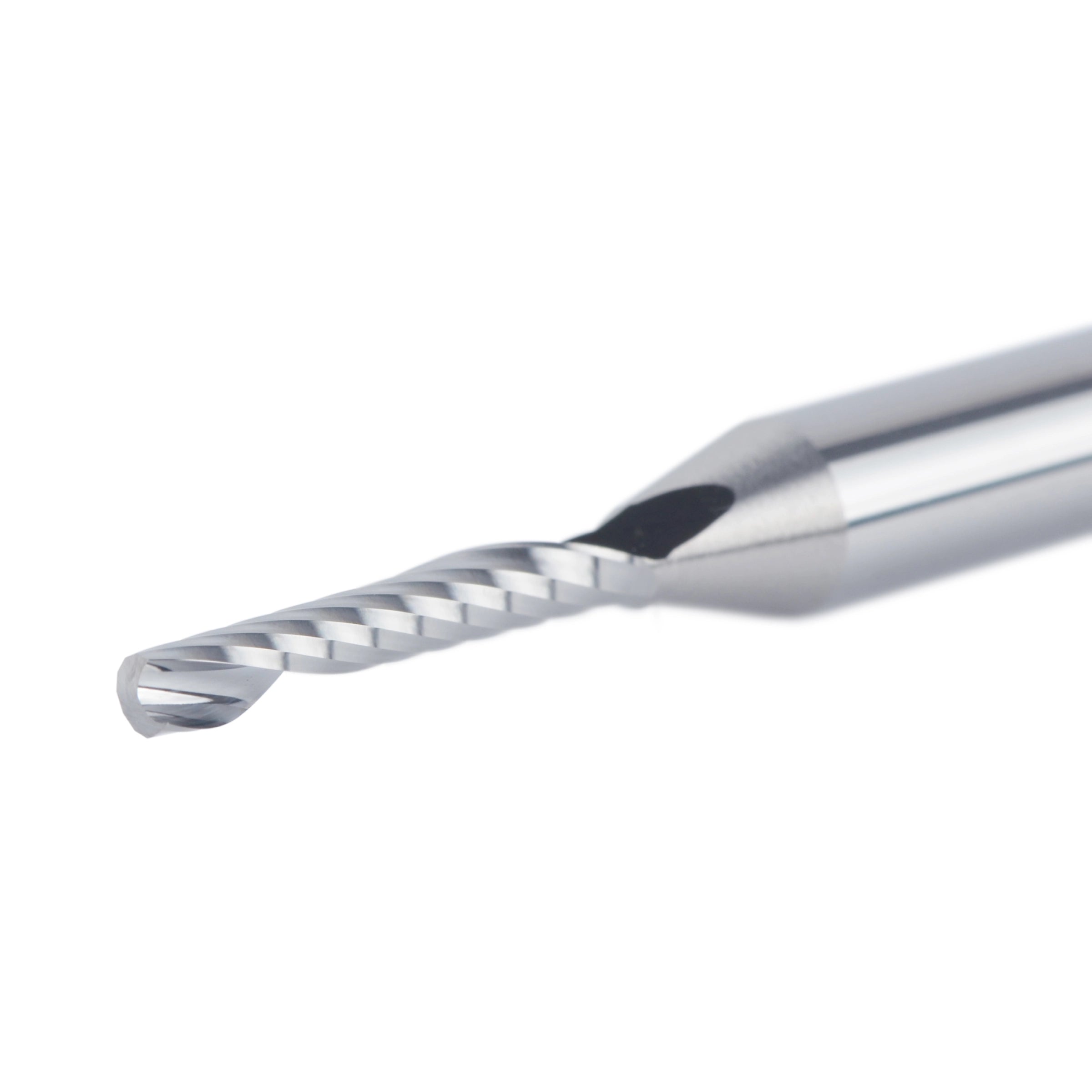 SpeTool 1/8 Spiral O Flute Plastic Cutting for Aluminum up cut router bit
