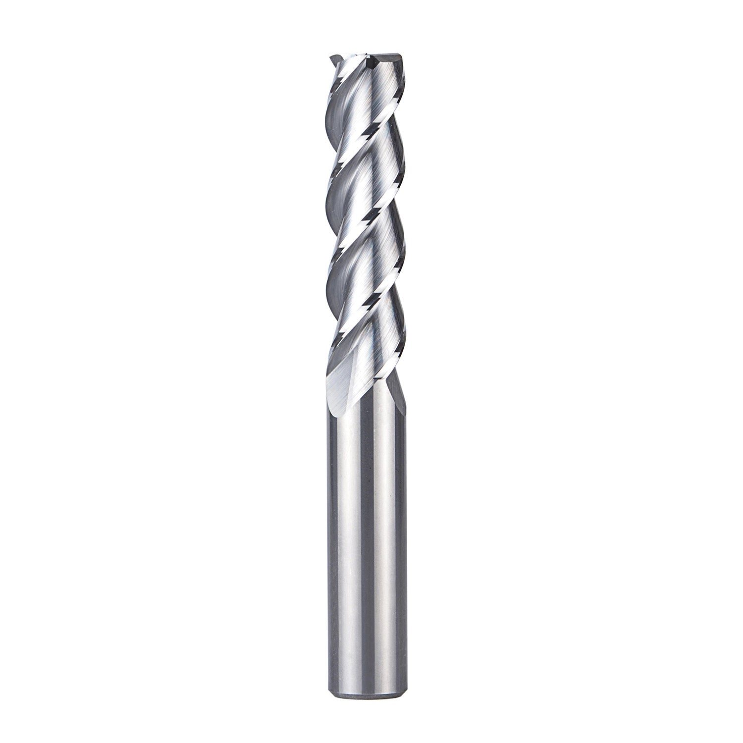 SpeTool 3 Flute Carbide End Mill for Aluminum Cut 4" Extra Long Router Bit