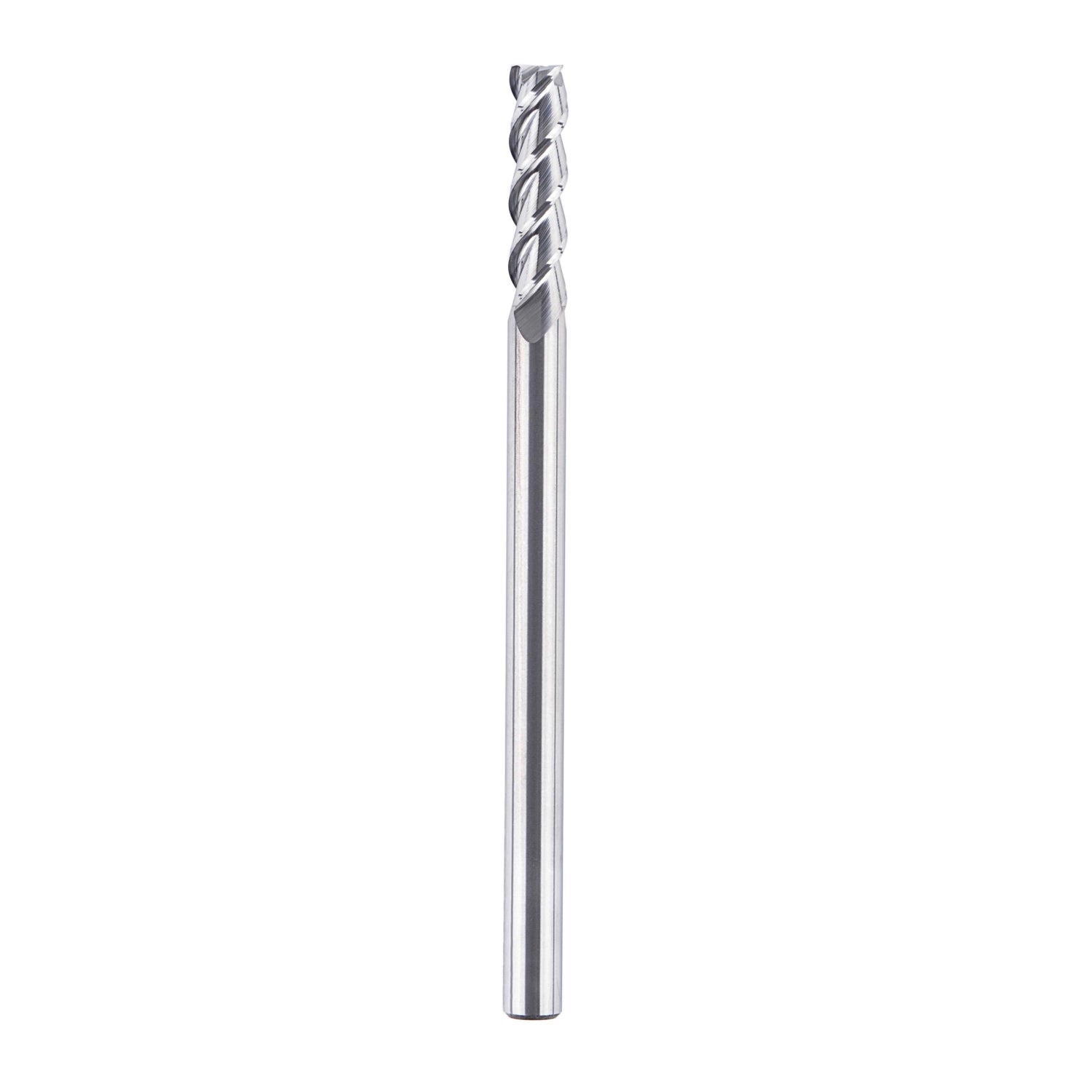 SpeTool 3 Flutes End Mill for Aluminum 1/4" Dia Extra Long 4" Router Bit