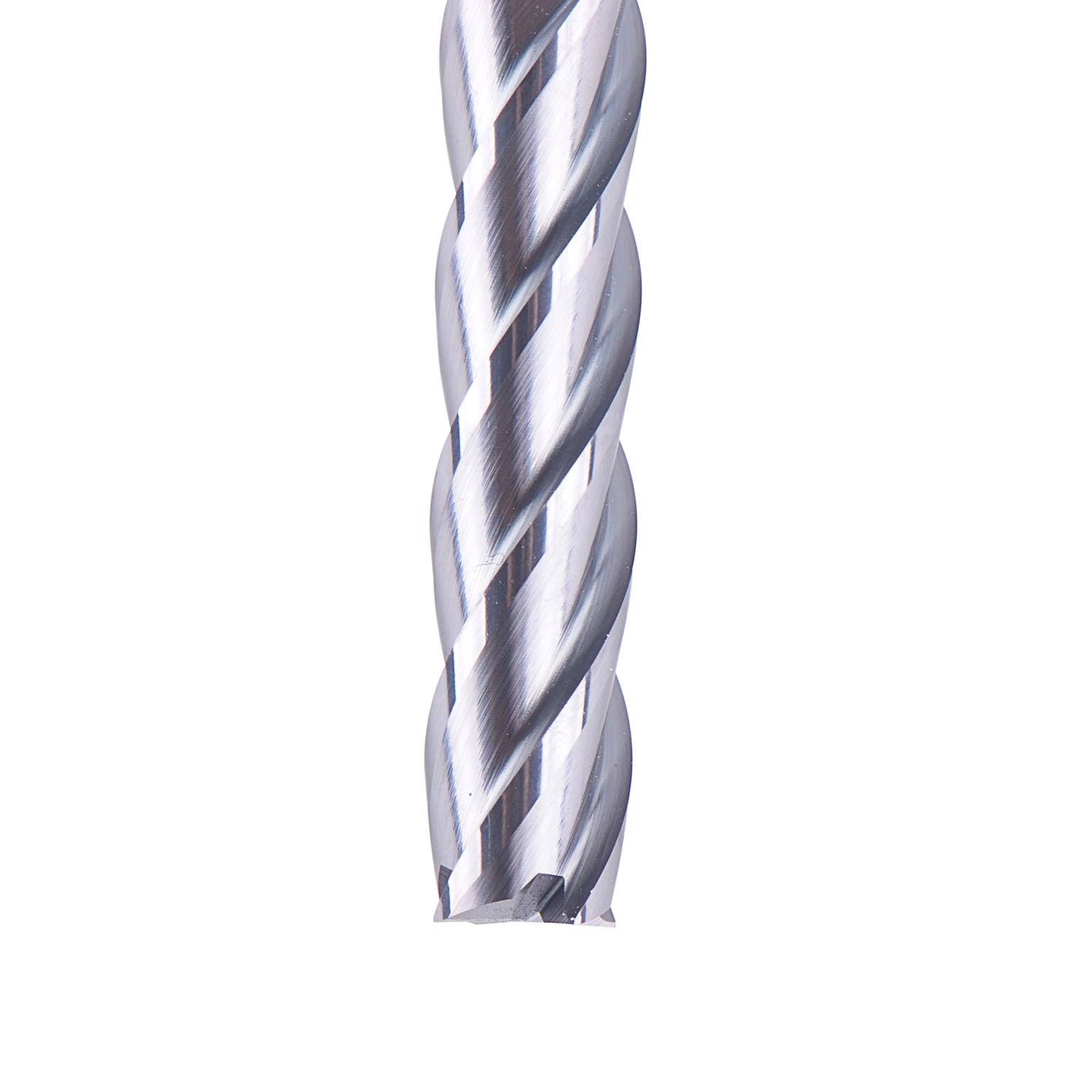 SpeTool 4 Flutes 1/4" Shank Carbide Flat Top End Mill For Stell Maching