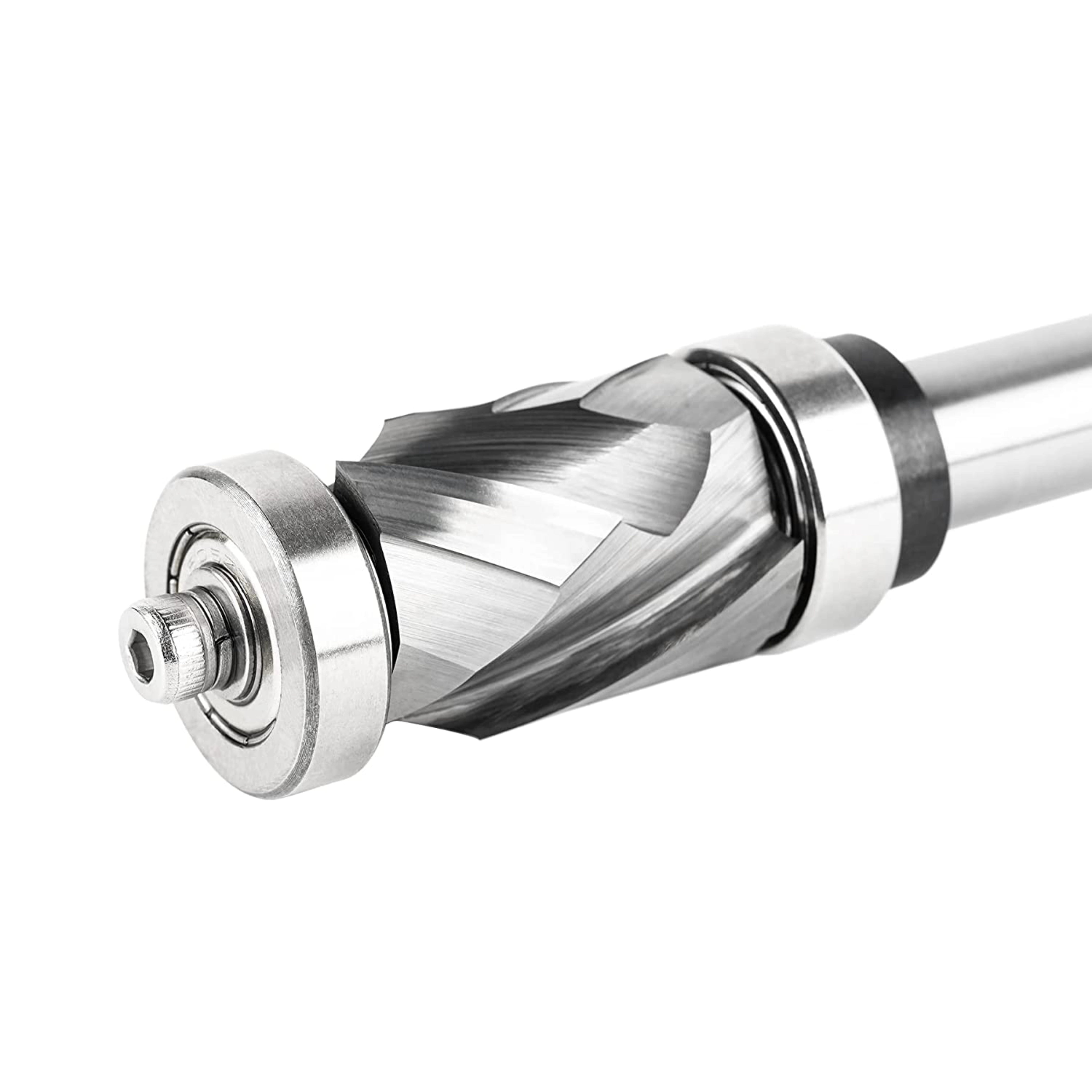 SpeTool 7/8 Dia 1/2 SHK Compression Top&Bottom Bearing Router Trim Bit