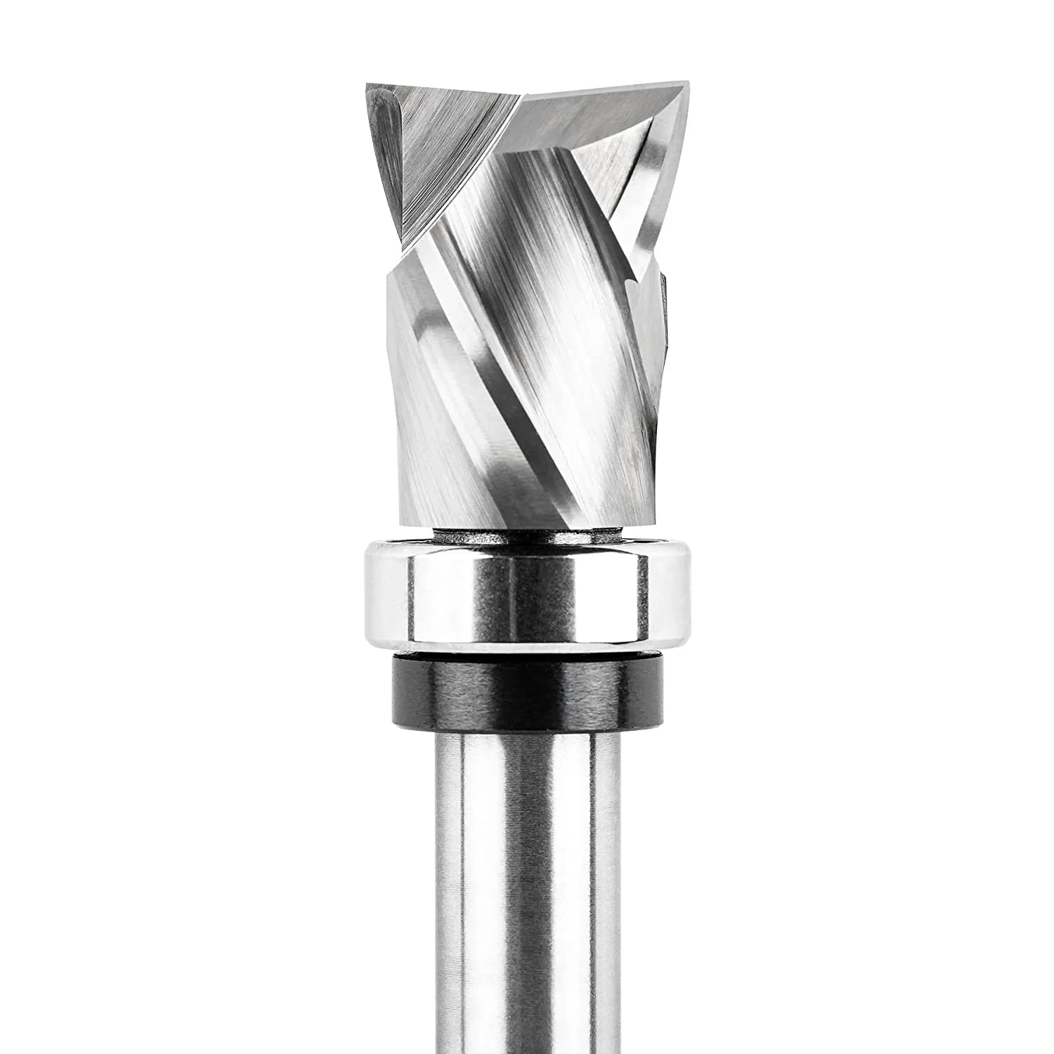 SpeTool 7/8 Dia 1/2" SHK Compression Flush Trim Top Bearing Router Bit